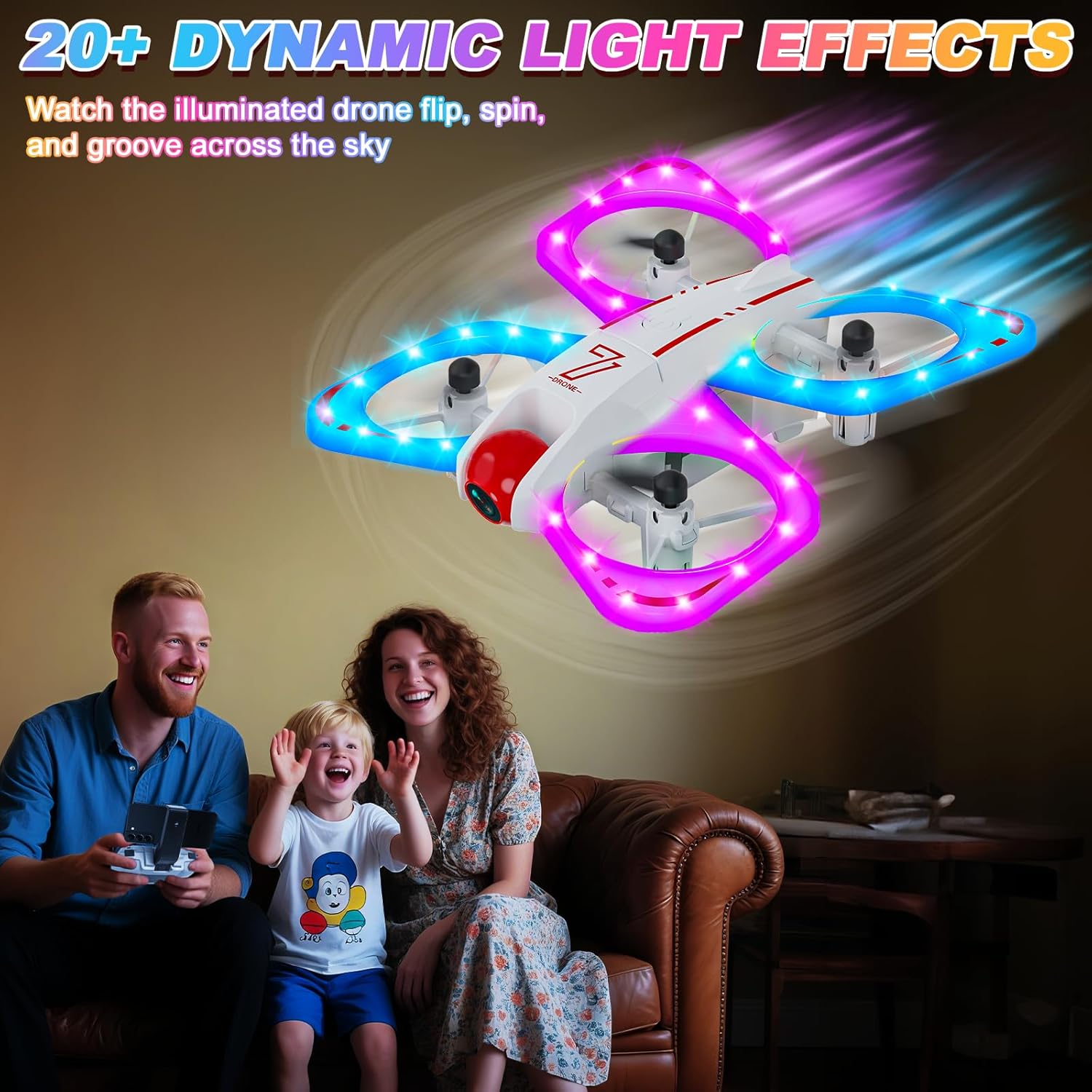 Mini Drone con Telecamera HD 720P per Bambini - immagine 7