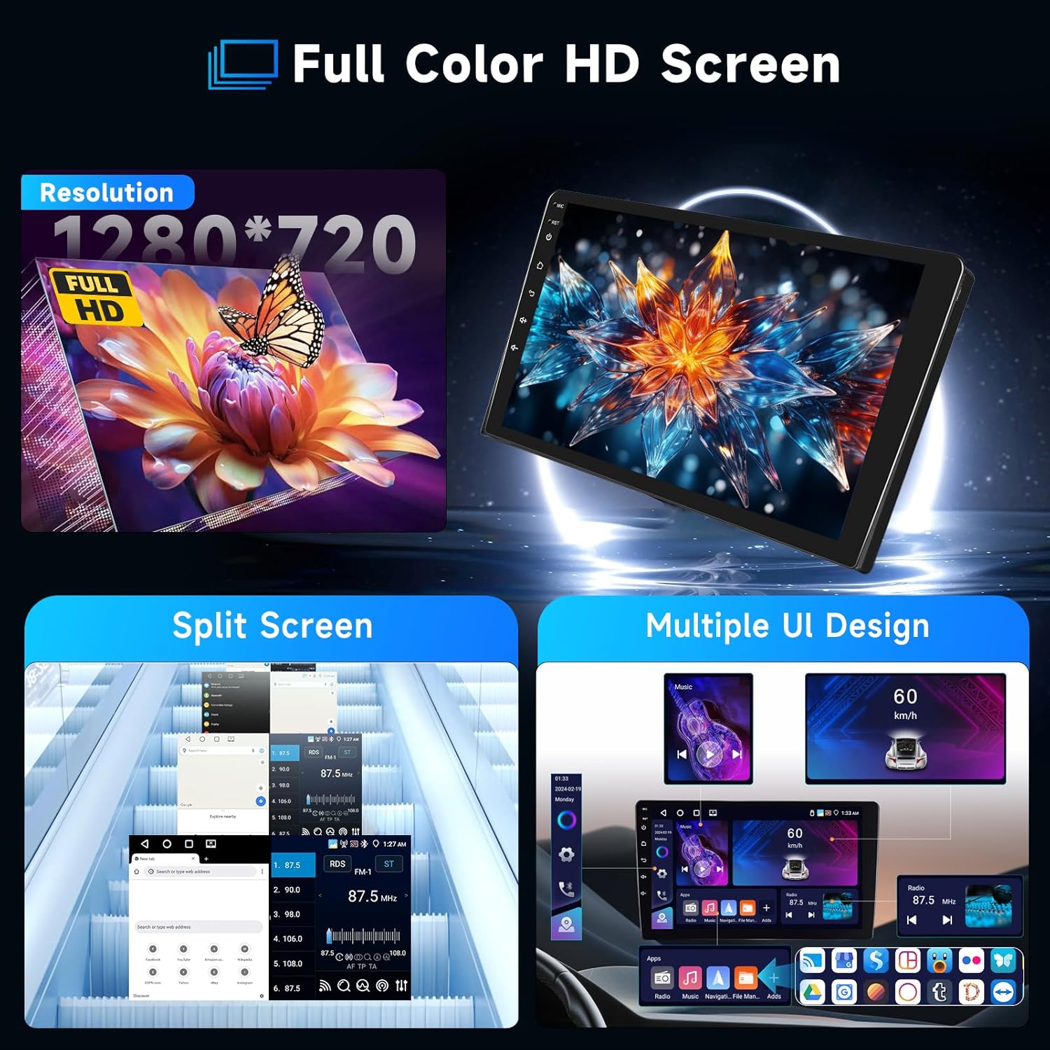 Hodozzy Android Autoradio 9" per Audi A3 S3 RS3 8P 8V (2003-2013) - immagine 5