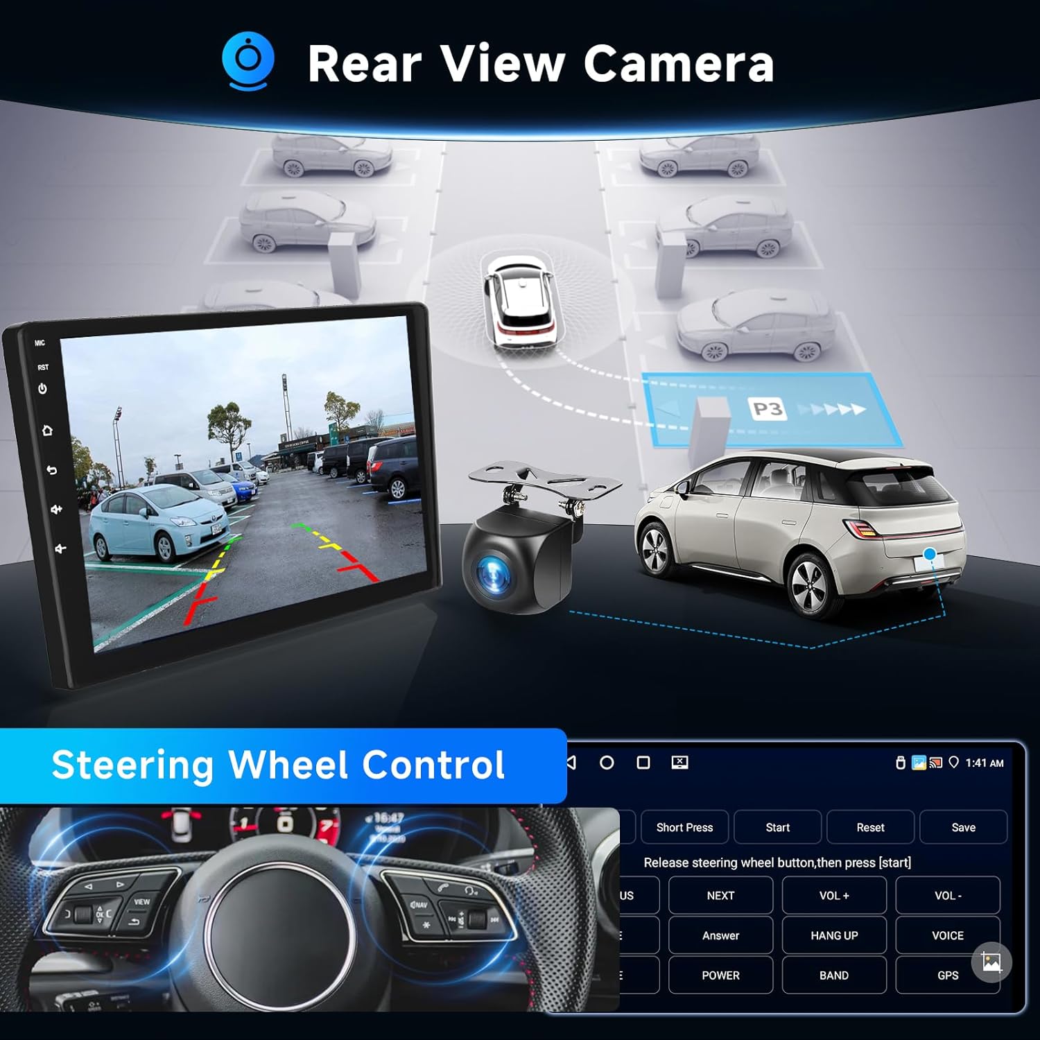 Hodozzy Android Autoradio 9" per Audi A3 S3 RS3 8P 8V (2003-2013) - immagine 6