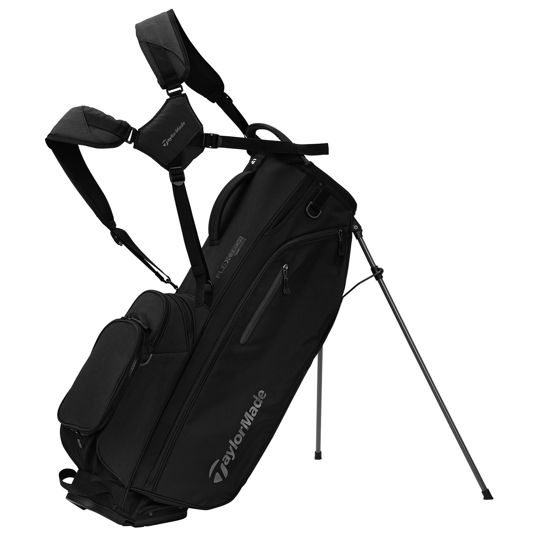 TaylorMade Golf FlexTech SuperLite Borsa con supporto, 2024, Nero, Superlite