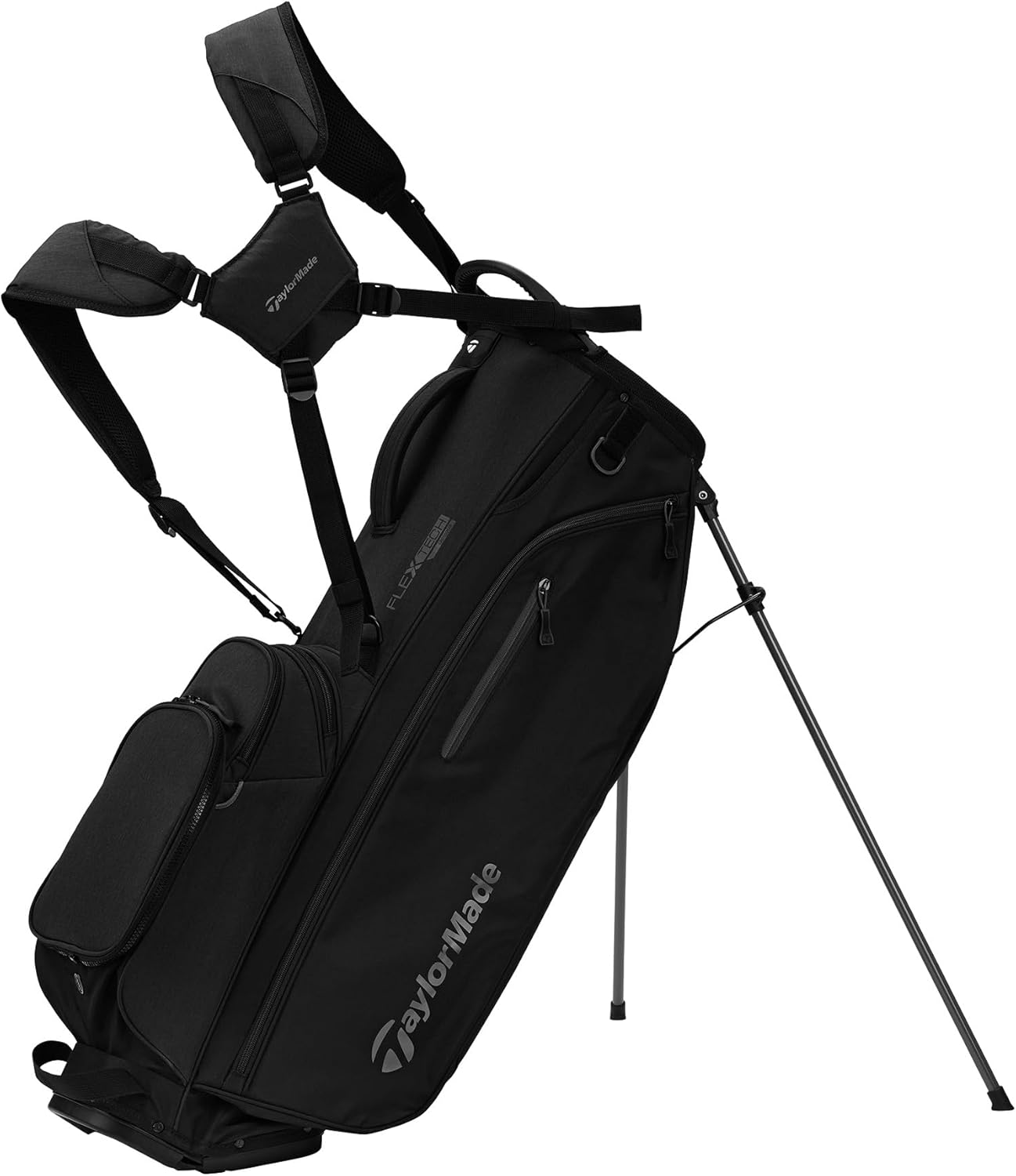 TaylorMade Golf FlexTech SuperLite Borsa con supporto, 2024, Nero, Superlite - immagine 1
