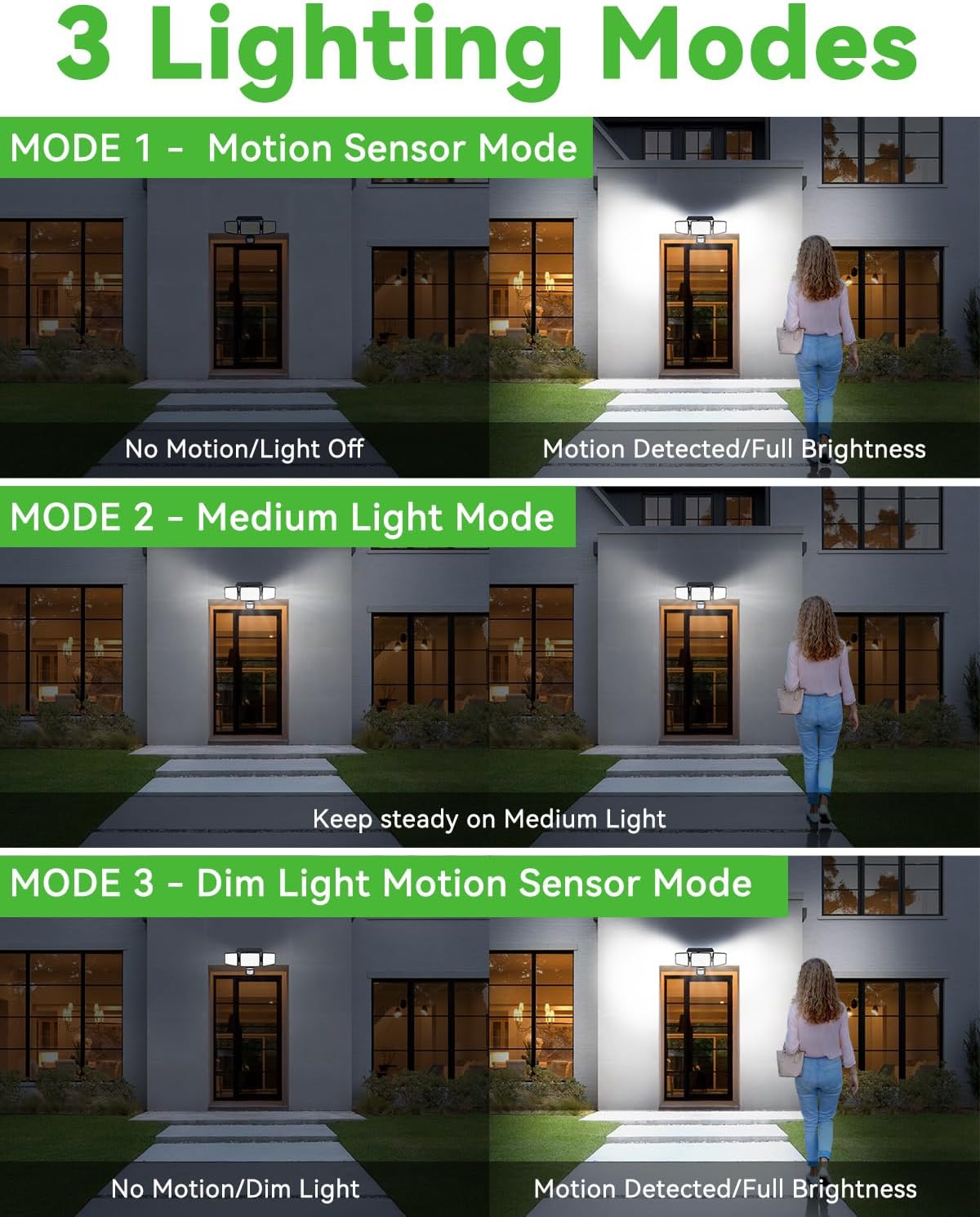 Nipify Faretto Led da Esterno Solare 302LED - immagine 3
