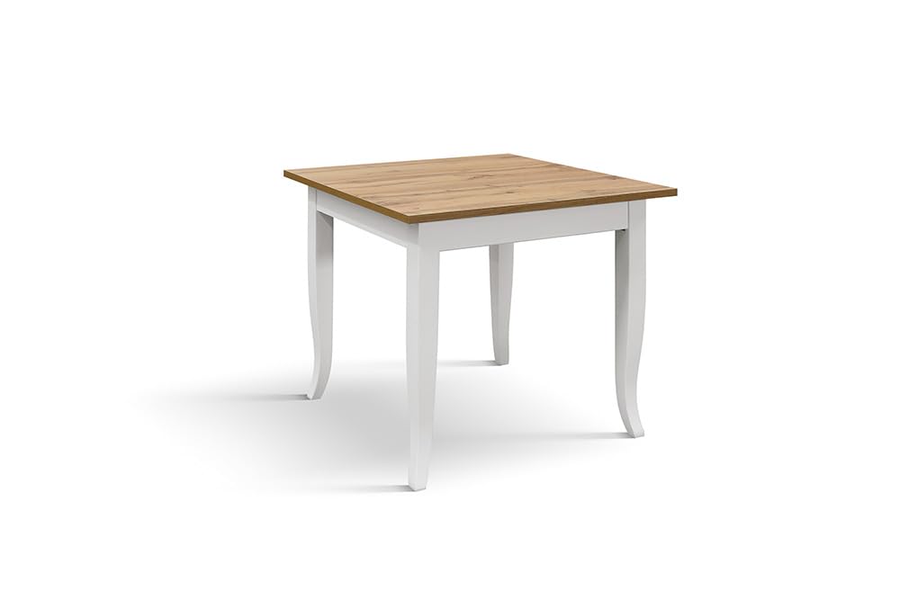 Konte.design Tavolo RIMINI in legno 80x80 cm