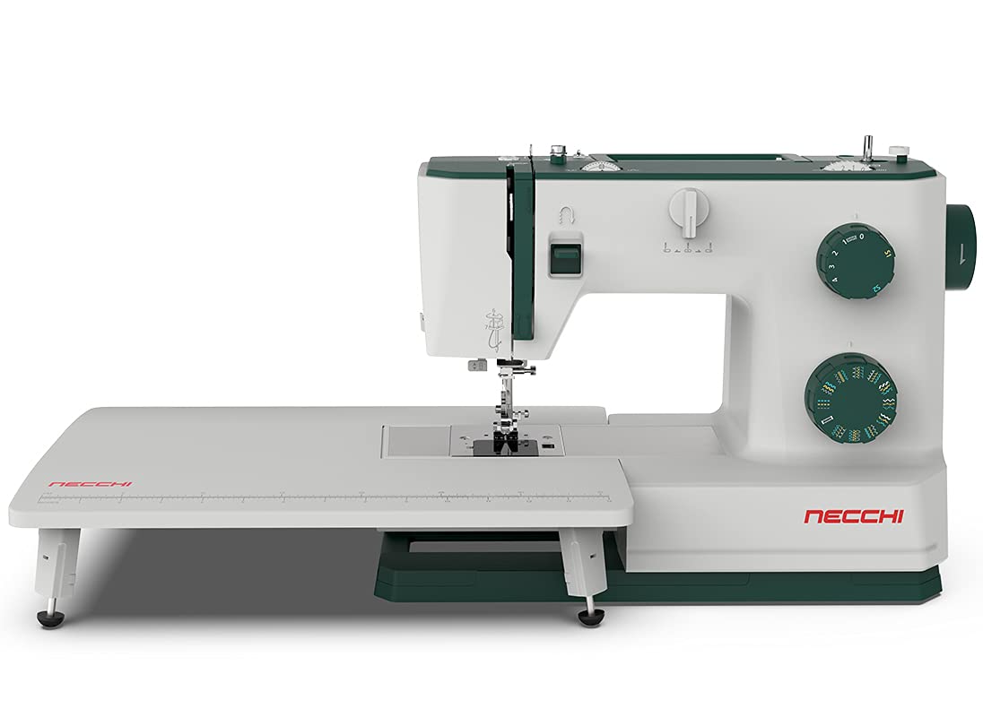 Necchi Q421A Macchina per Cucire, Green