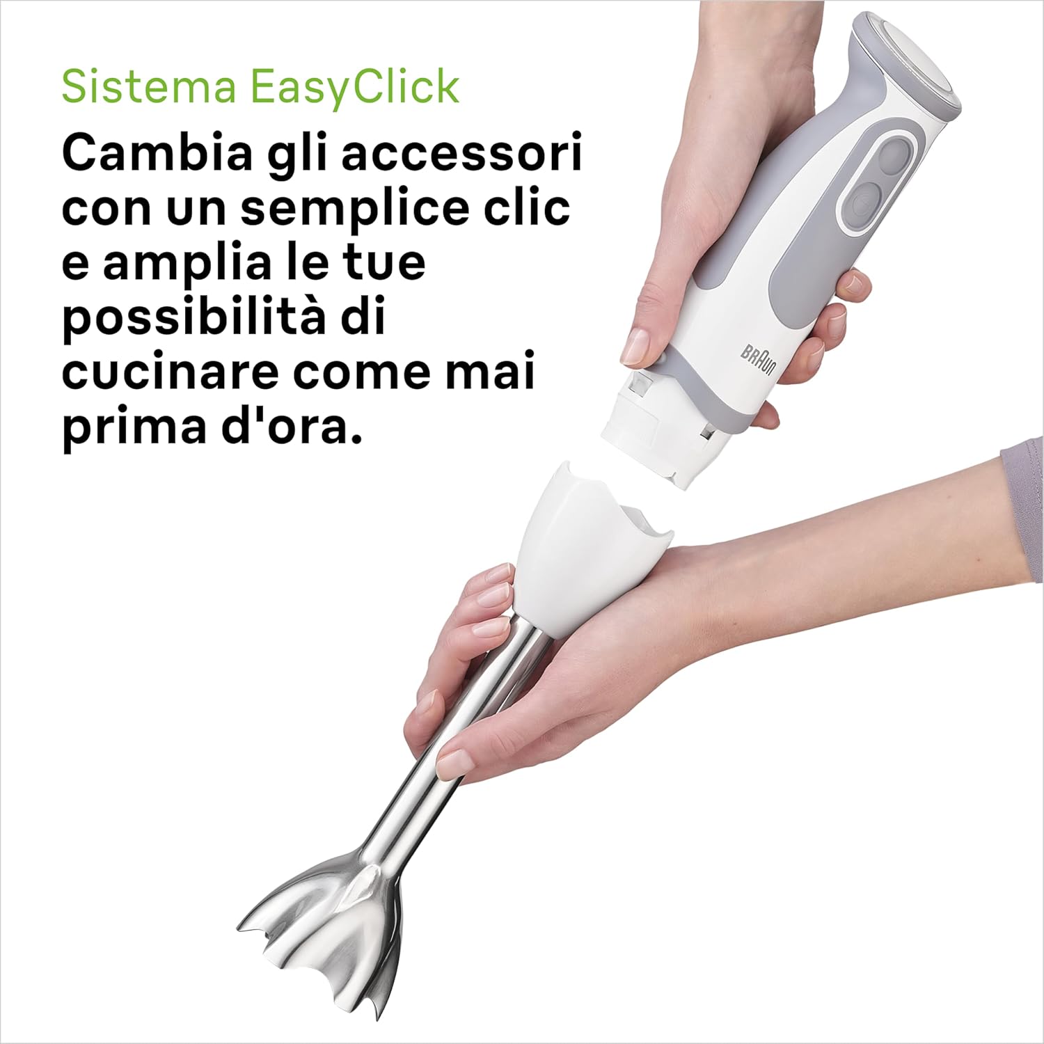 Braun MultiQuick5 Vario MQ5235WH - Minipimer 1000W - immagine 6