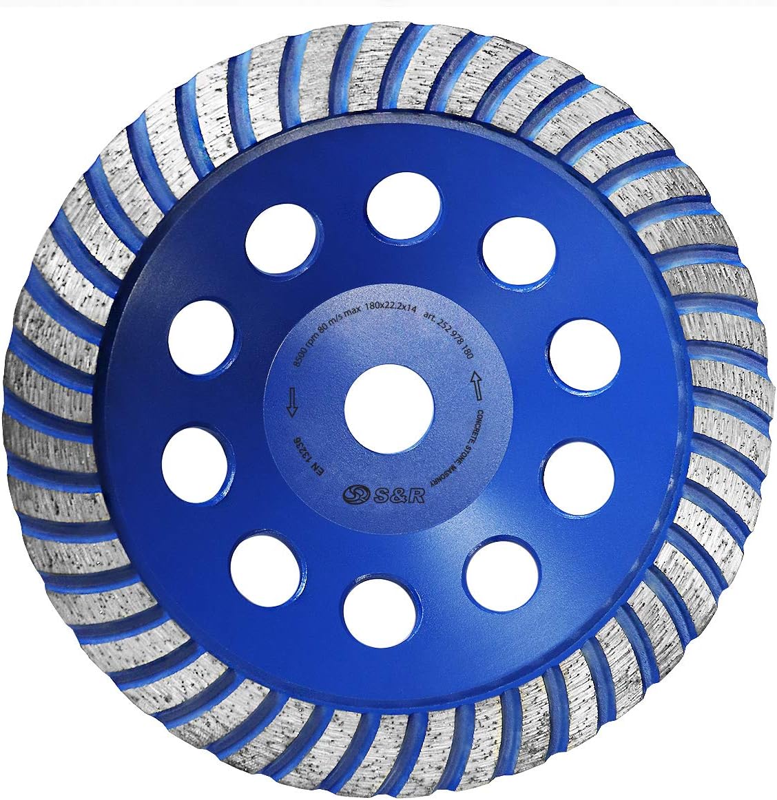 S&r Mola a Tazza Smerigliatrice Diamante 180x22,23