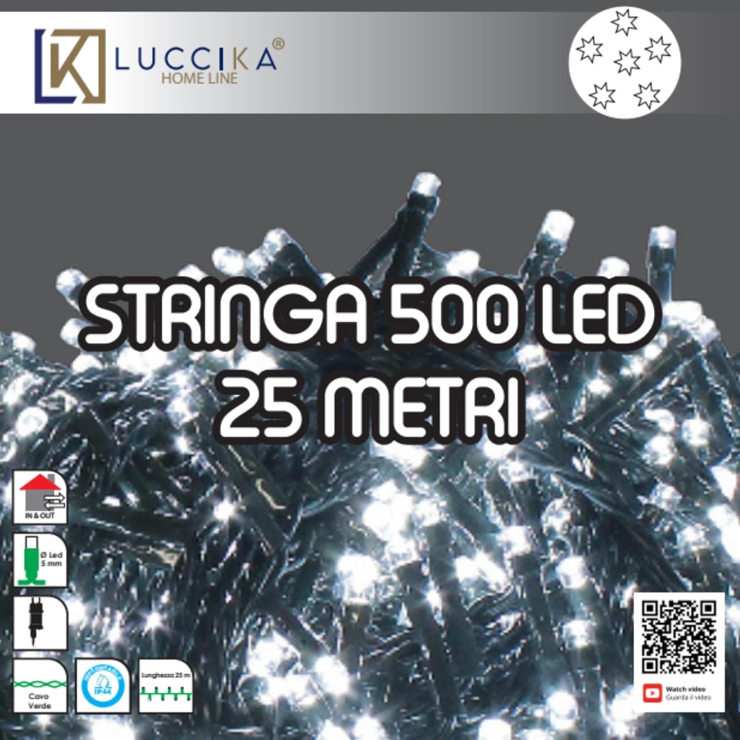 Luccika Catena Luminosa LED Tutti Flash 31V - immagine 2