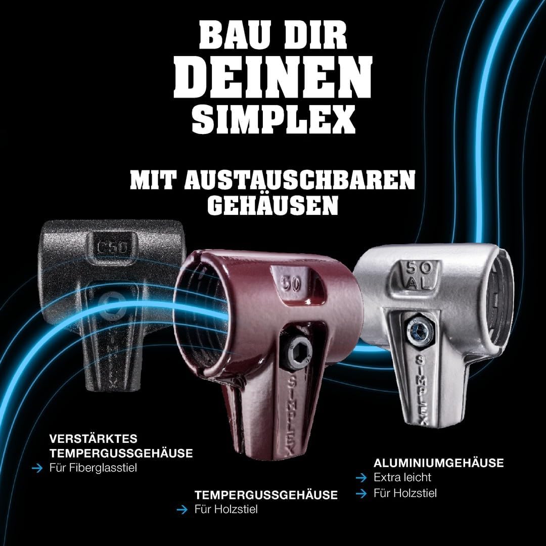 Martello Simplex Termoplastico D=80mm - immagine 3