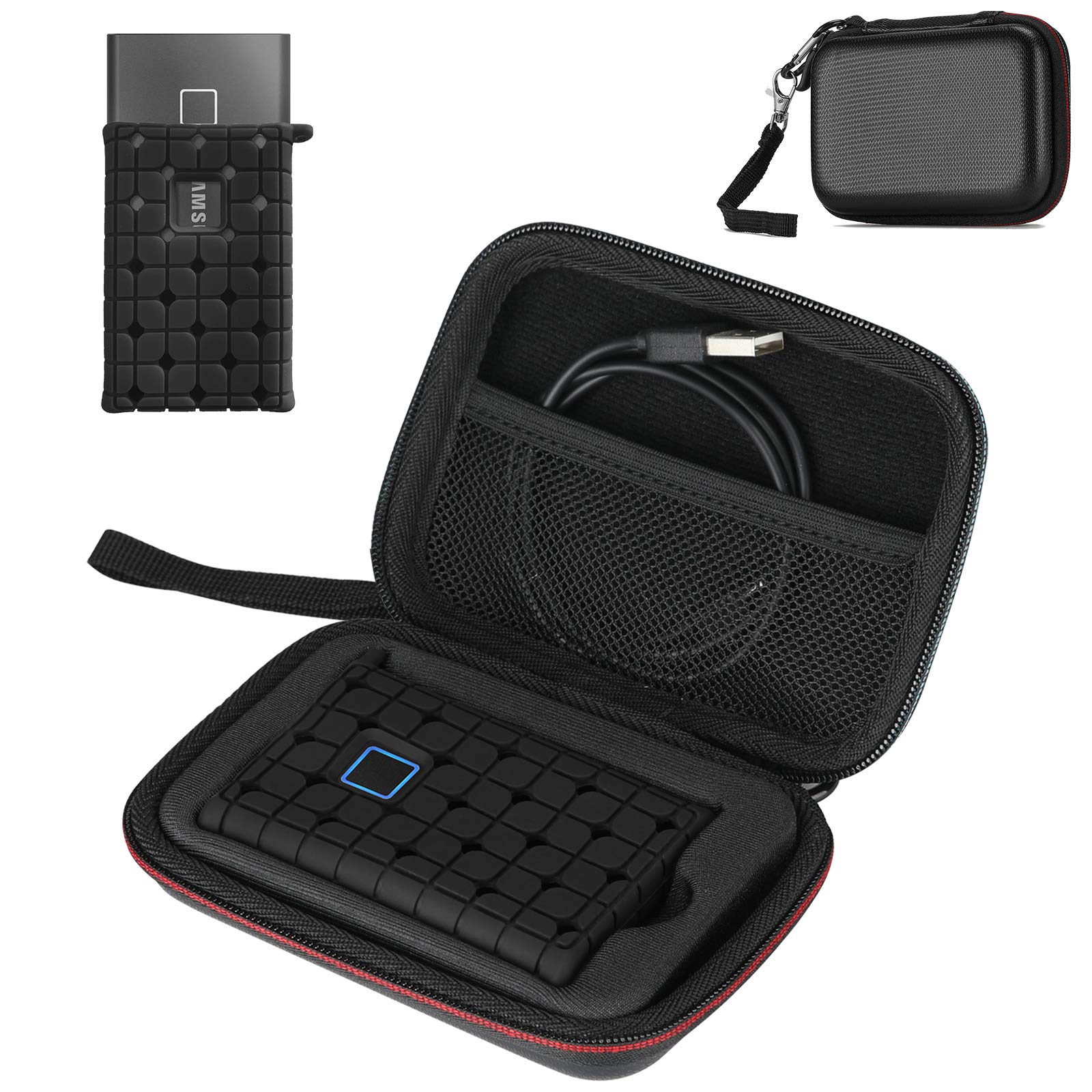 Procase Custodia per Samsung T7 / T7 Touch SSD Esterno