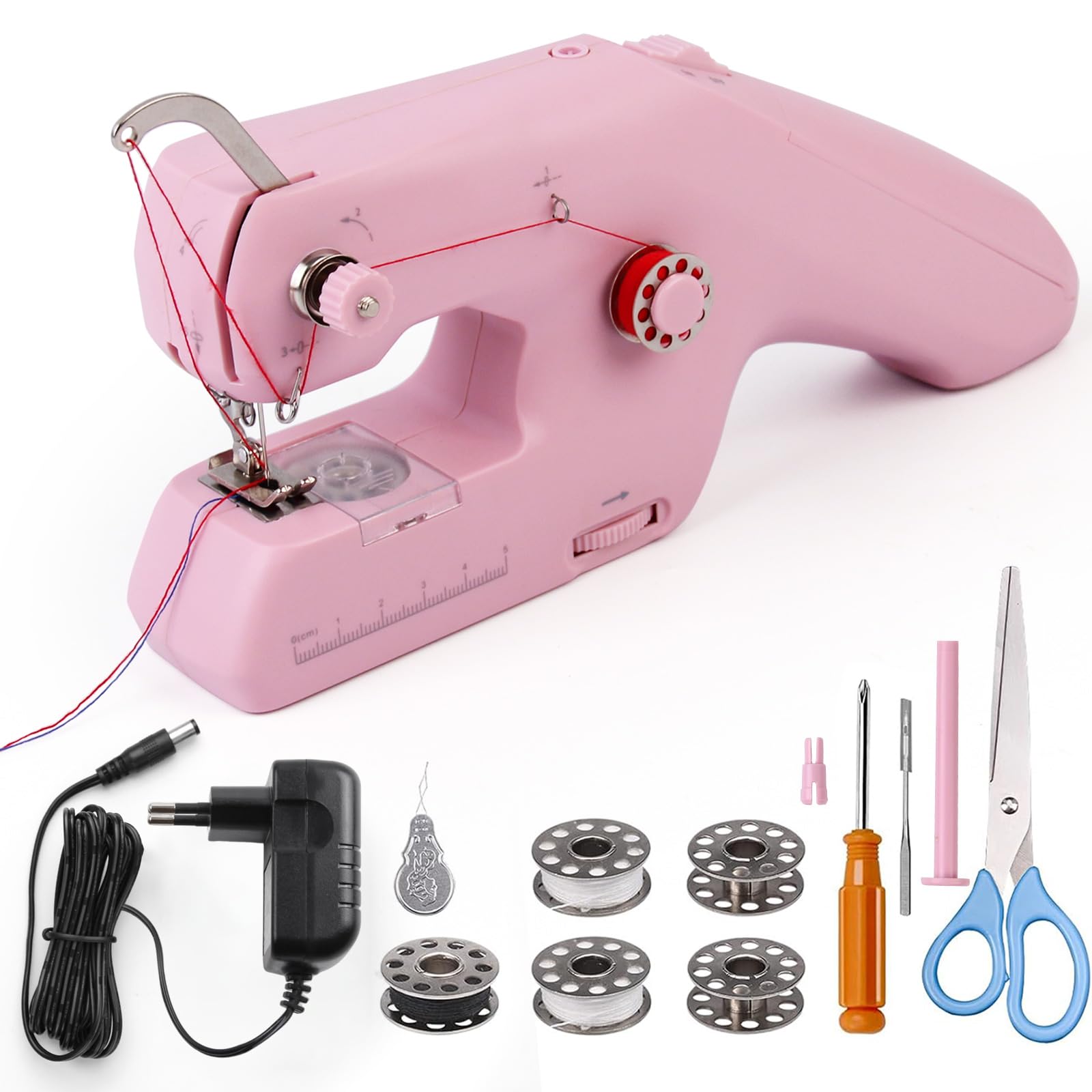 Hkc Macchina da Cucire a Mano Elettrica Portatile