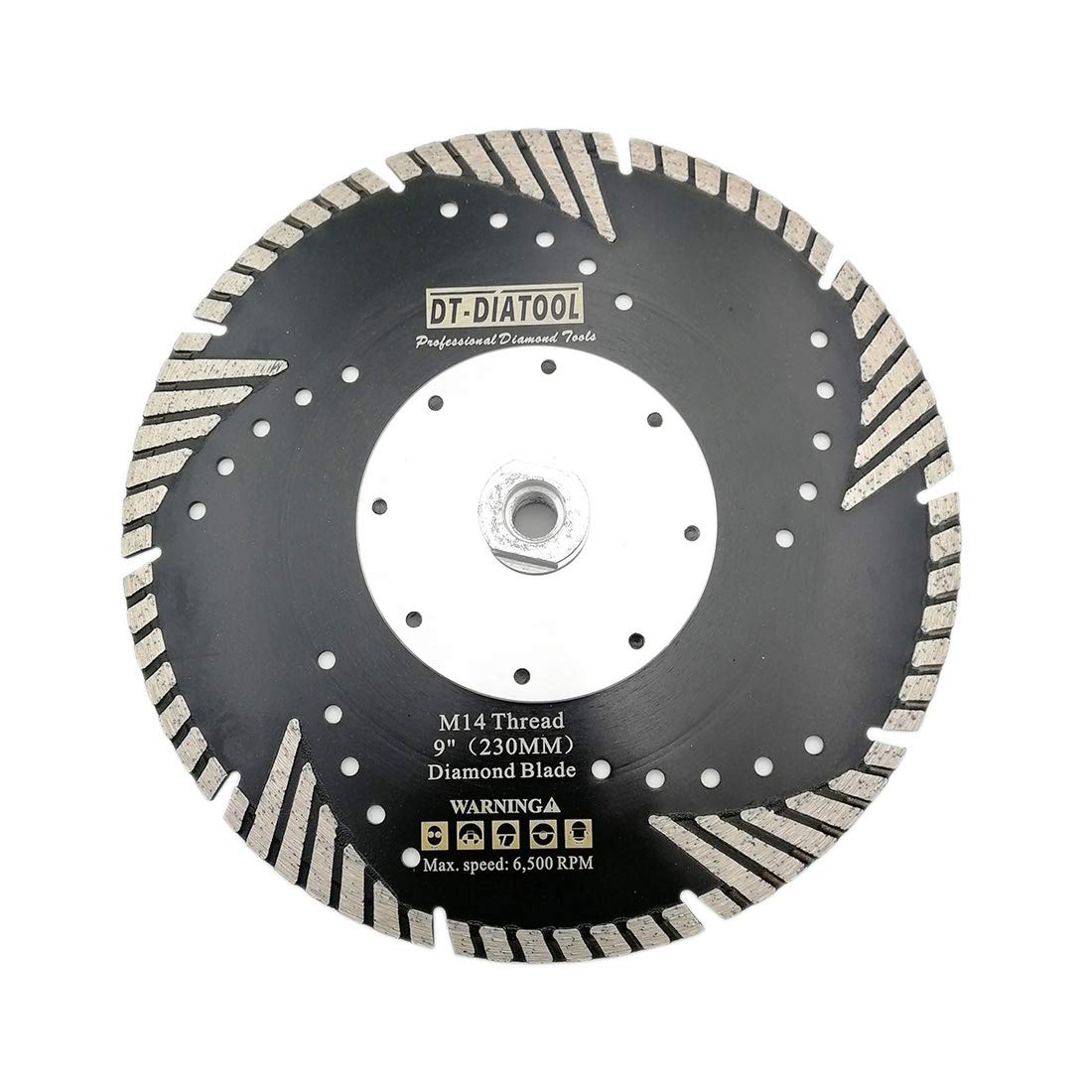 Dt-diatool Disco Diamantato 230 mm x M14 Turbo