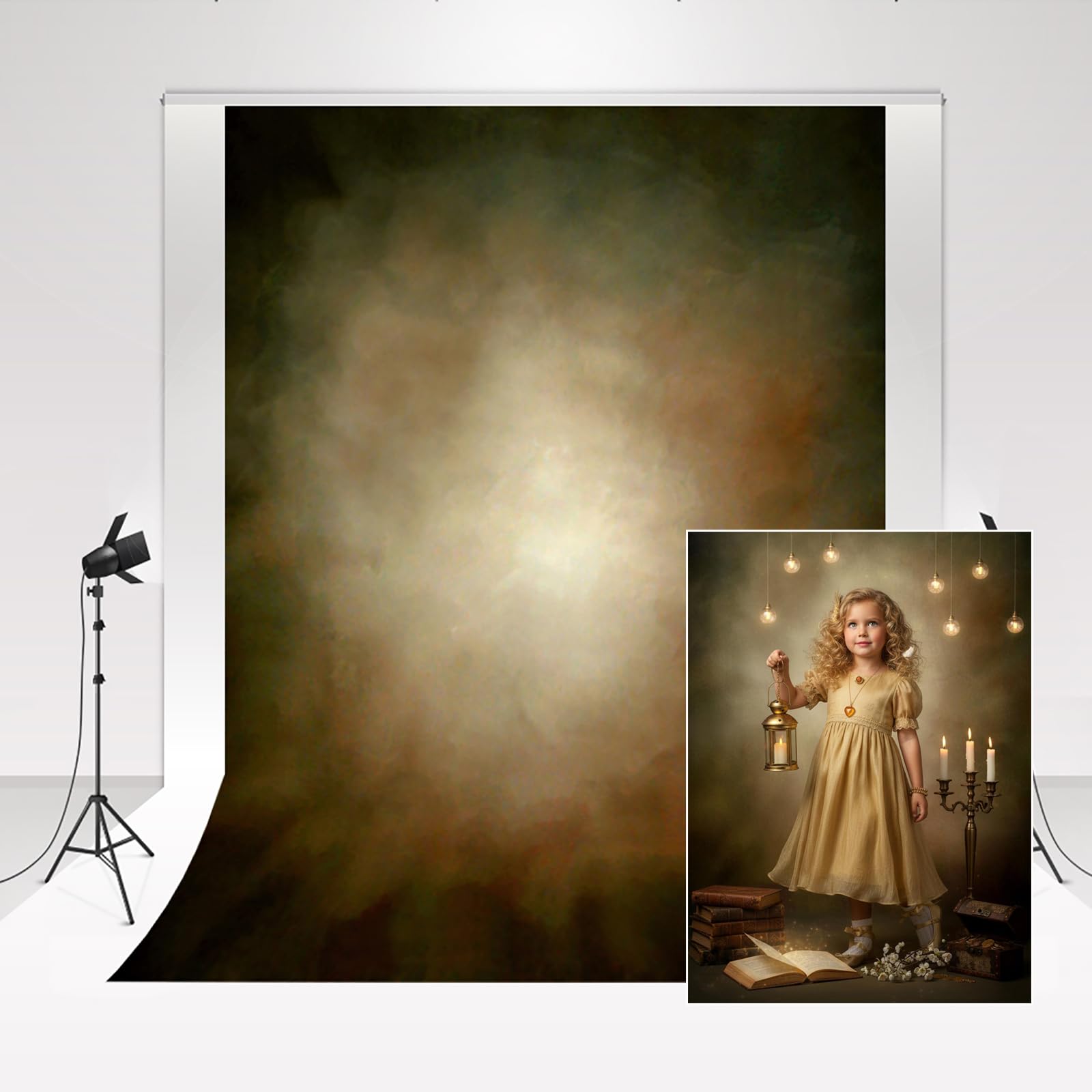 Kate Photography Fondale Marrone Astratto 2x3m