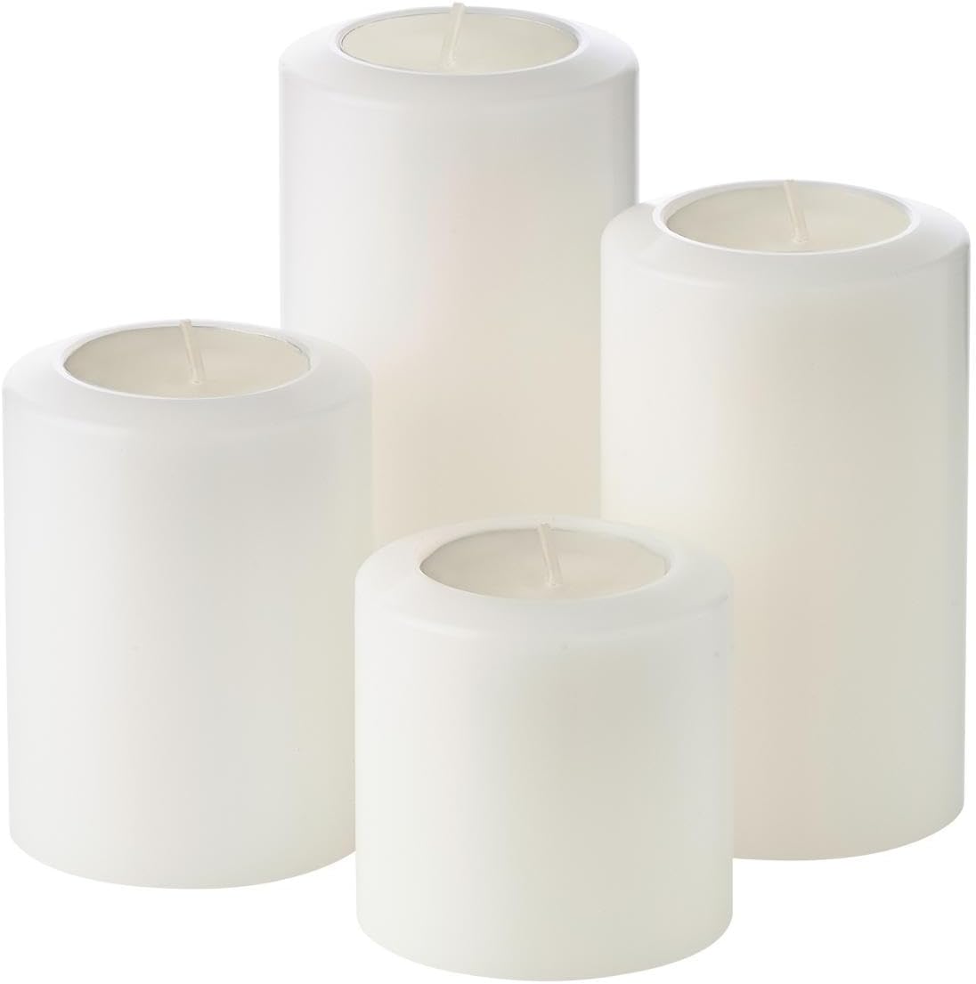 Edzard Set 4 Portacandele Cornelius Pine Ø 6cm - immagine 1