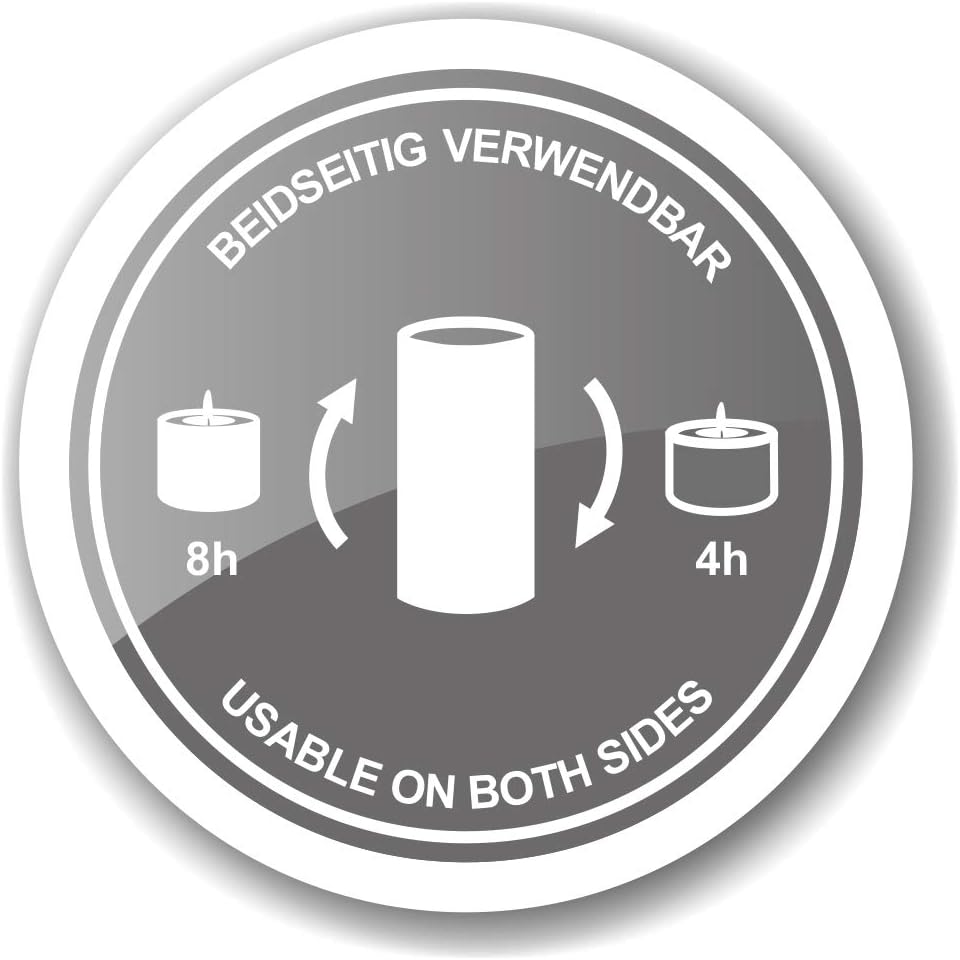 Edzard Set 4 Portacandele Cornelius Pine Ø 6cm - immagine 8