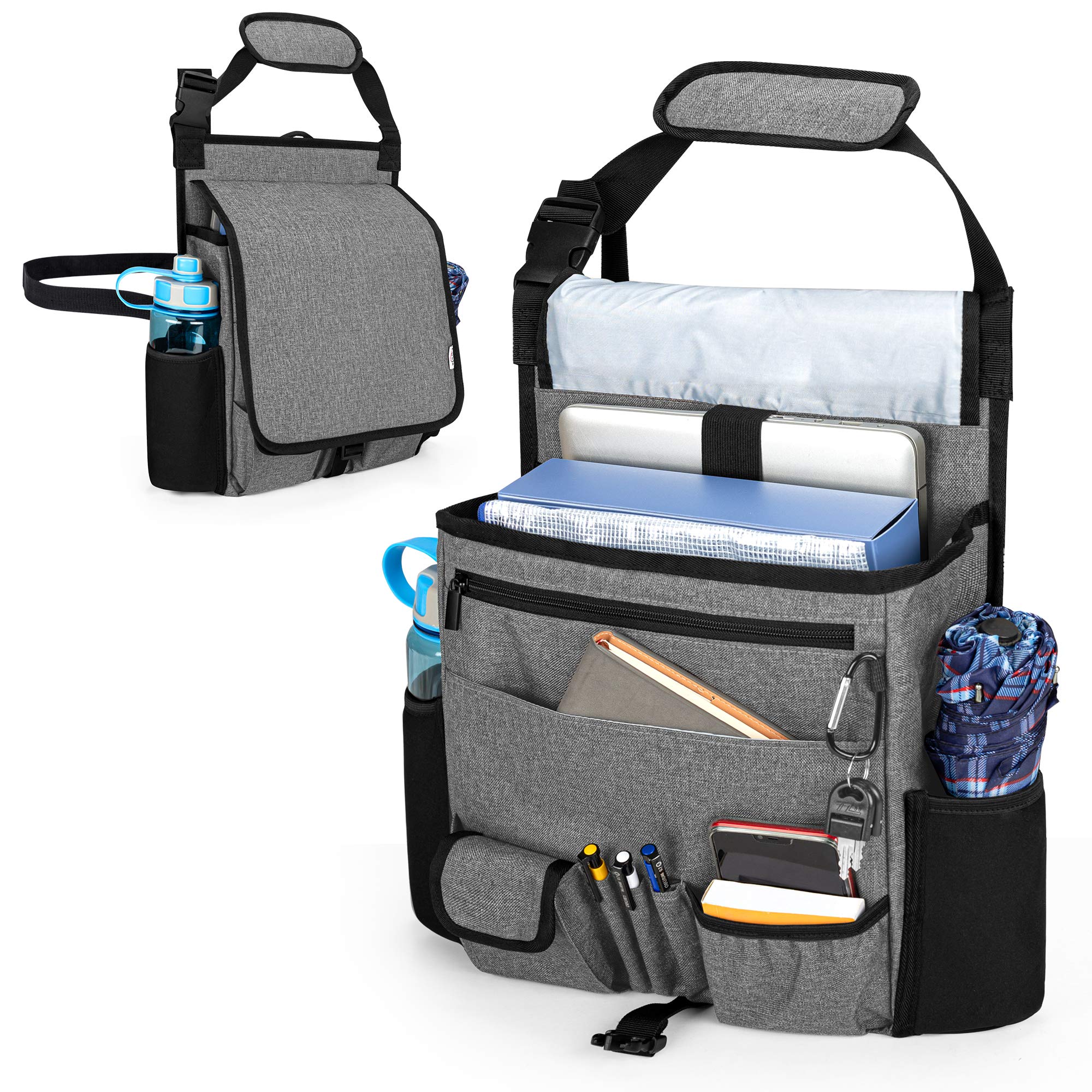 Luxja Organizer per Sedile Anteriore Auto con Copertura