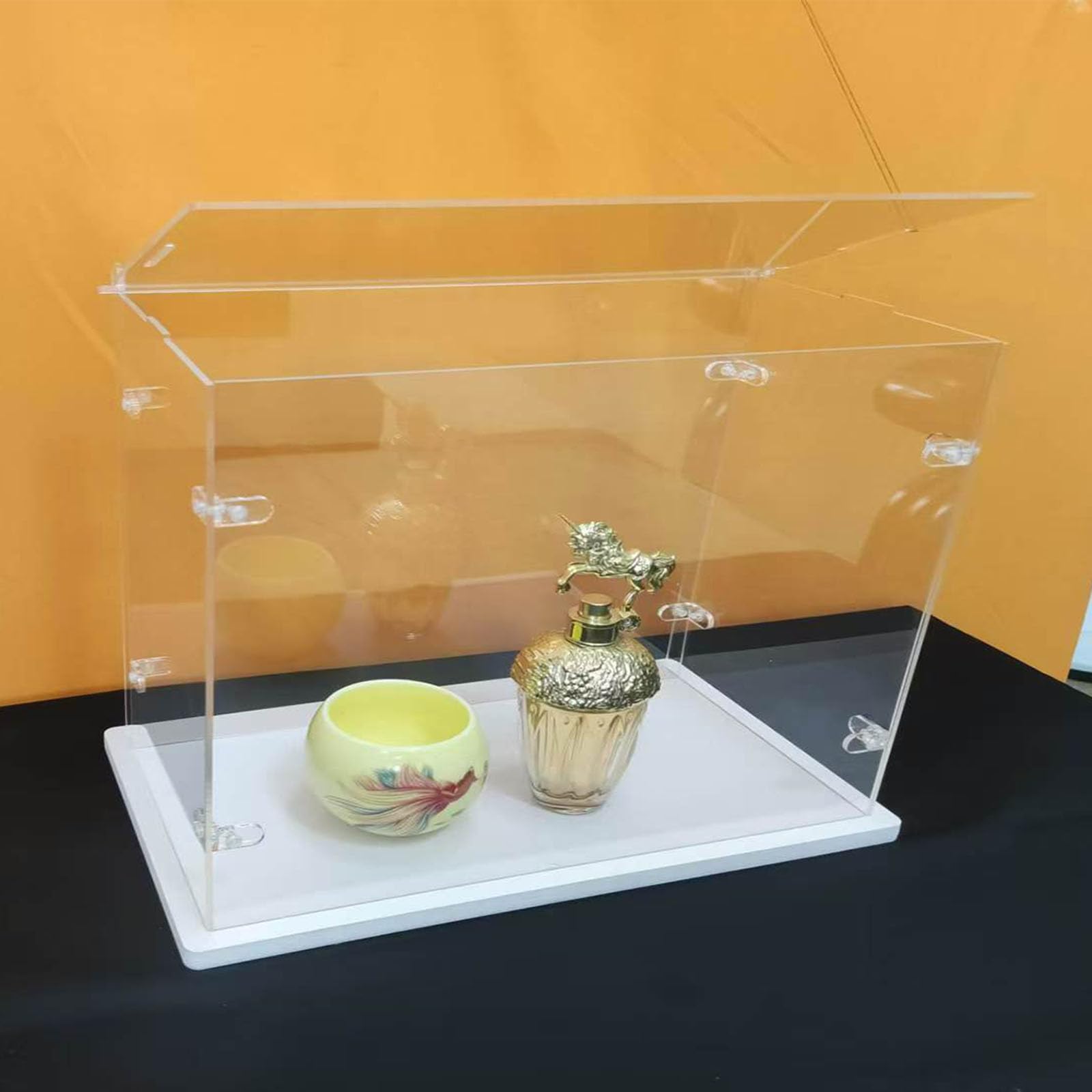 Vetrina Espositiva in Acrilico Trasparente Apribile