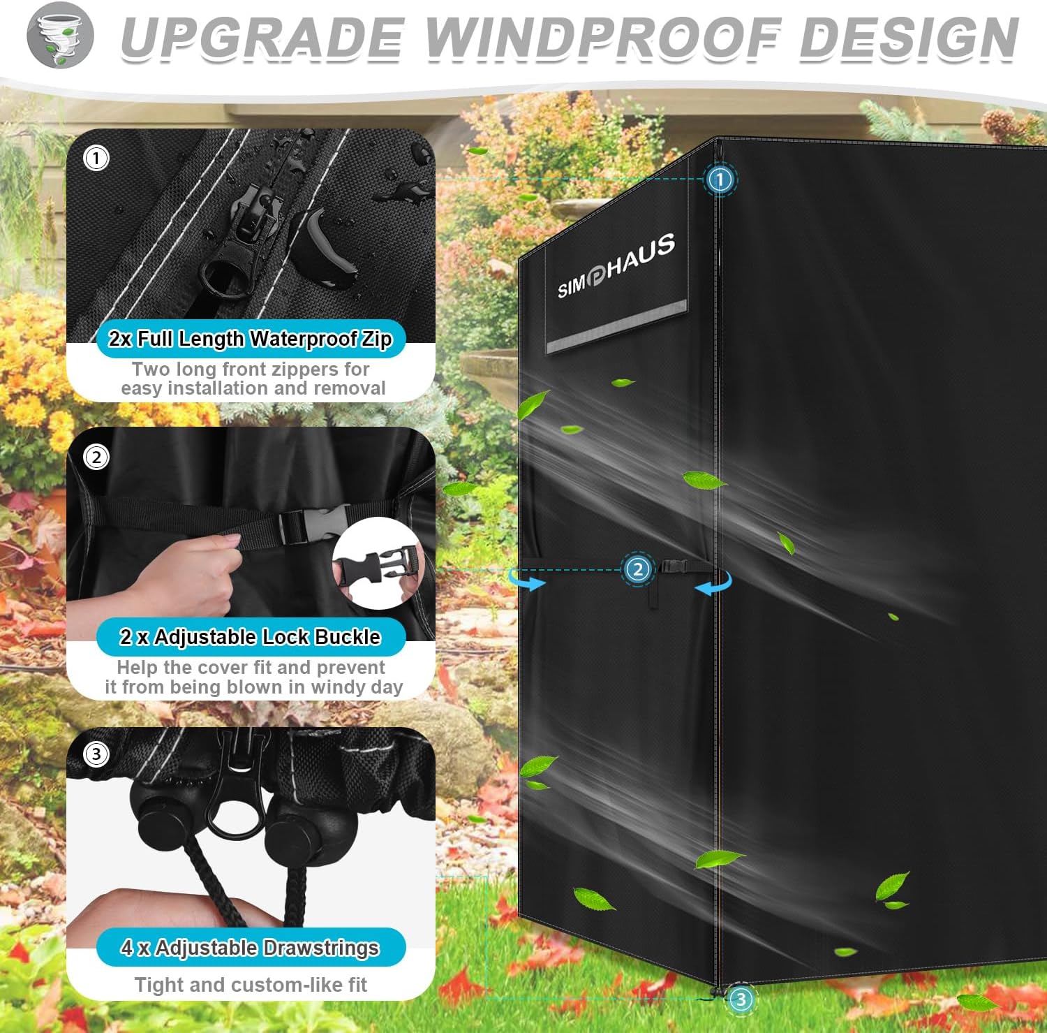 Copertura per Poltrona da Spiaggia Impermeabile - immagine 5