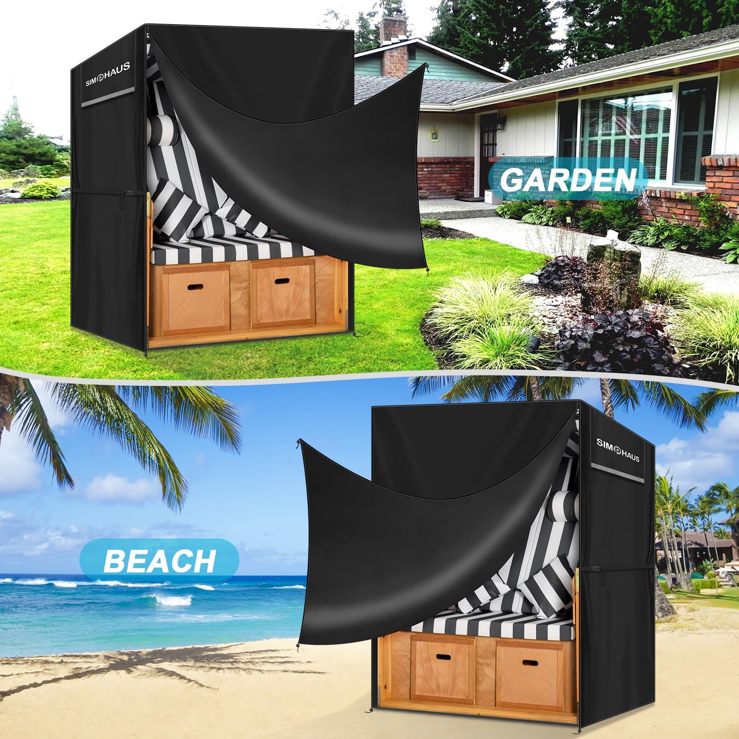 Copertura per Poltrona da Spiaggia Impermeabile - immagine 7