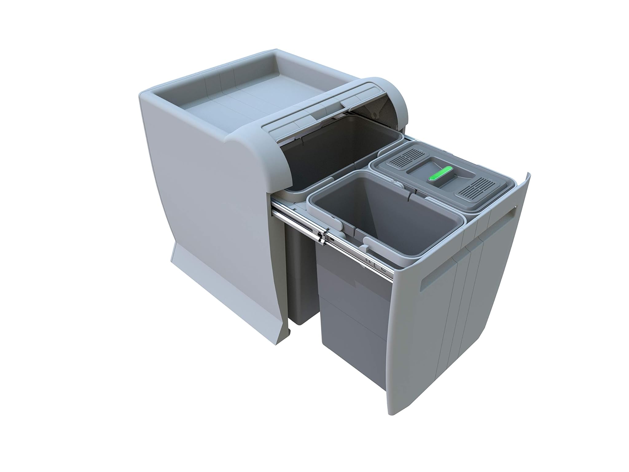 Elletipi PTA 4040B Pattumiera Differenziata Estraibile per Base