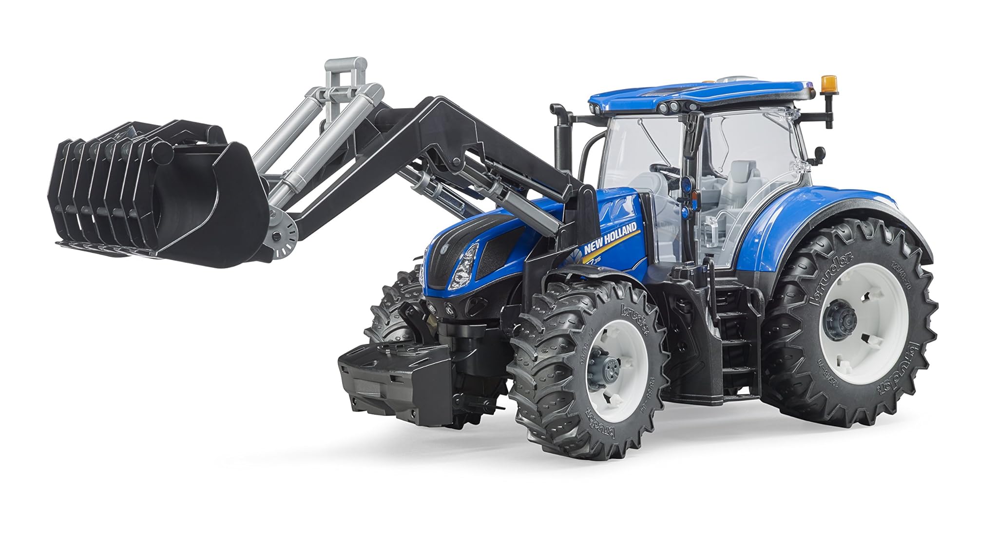 bruder 03121 - New Holland T7.315 con caricatore frontale