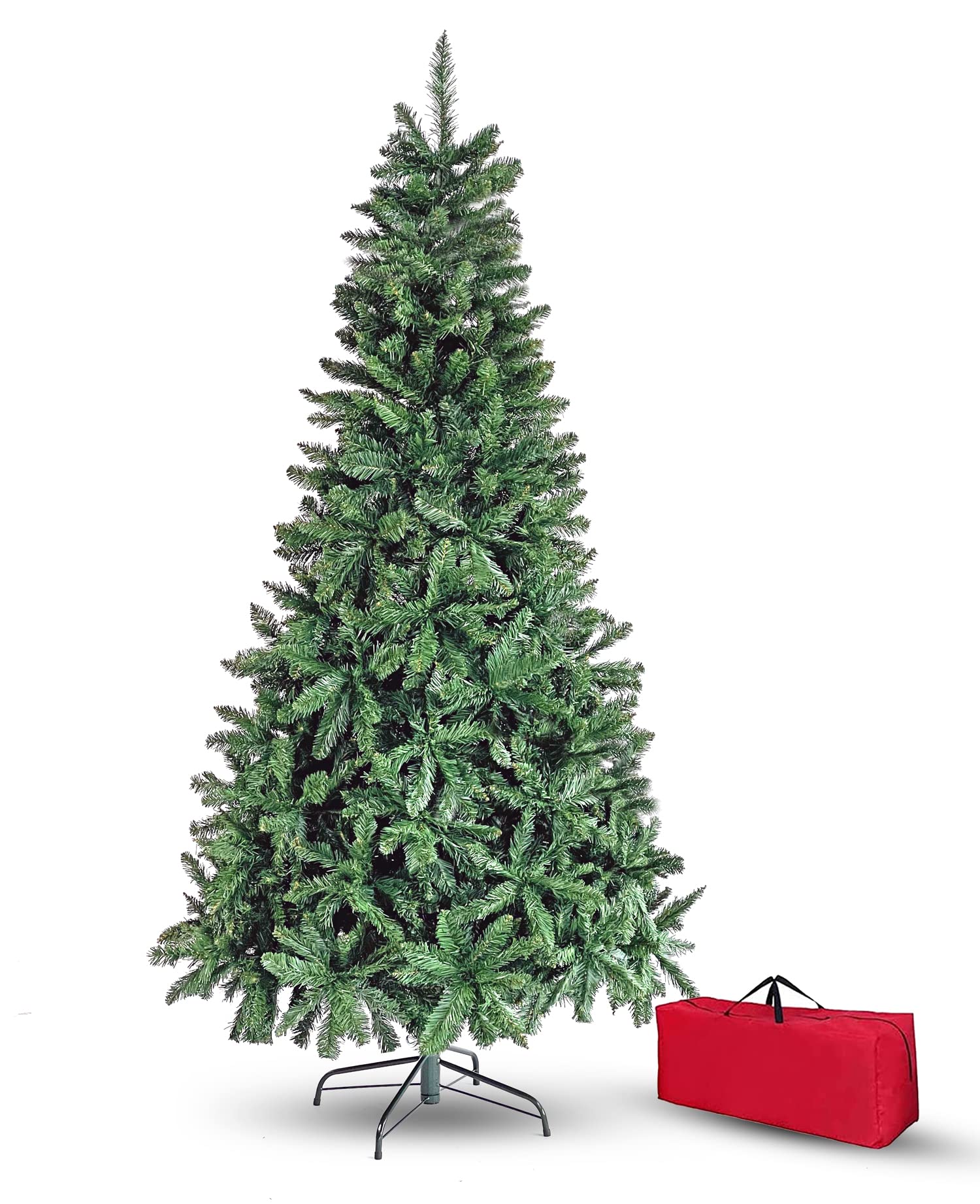 Brigros Albero di Natale Artificiale 210 cm, Verde