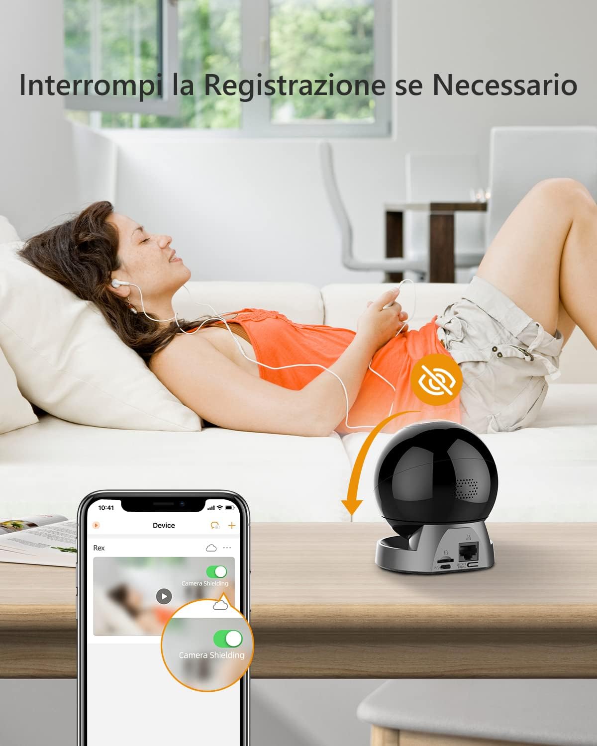 Imou 4MP Telecamera WiFi Interno con Crociera Automatica - immagine 8