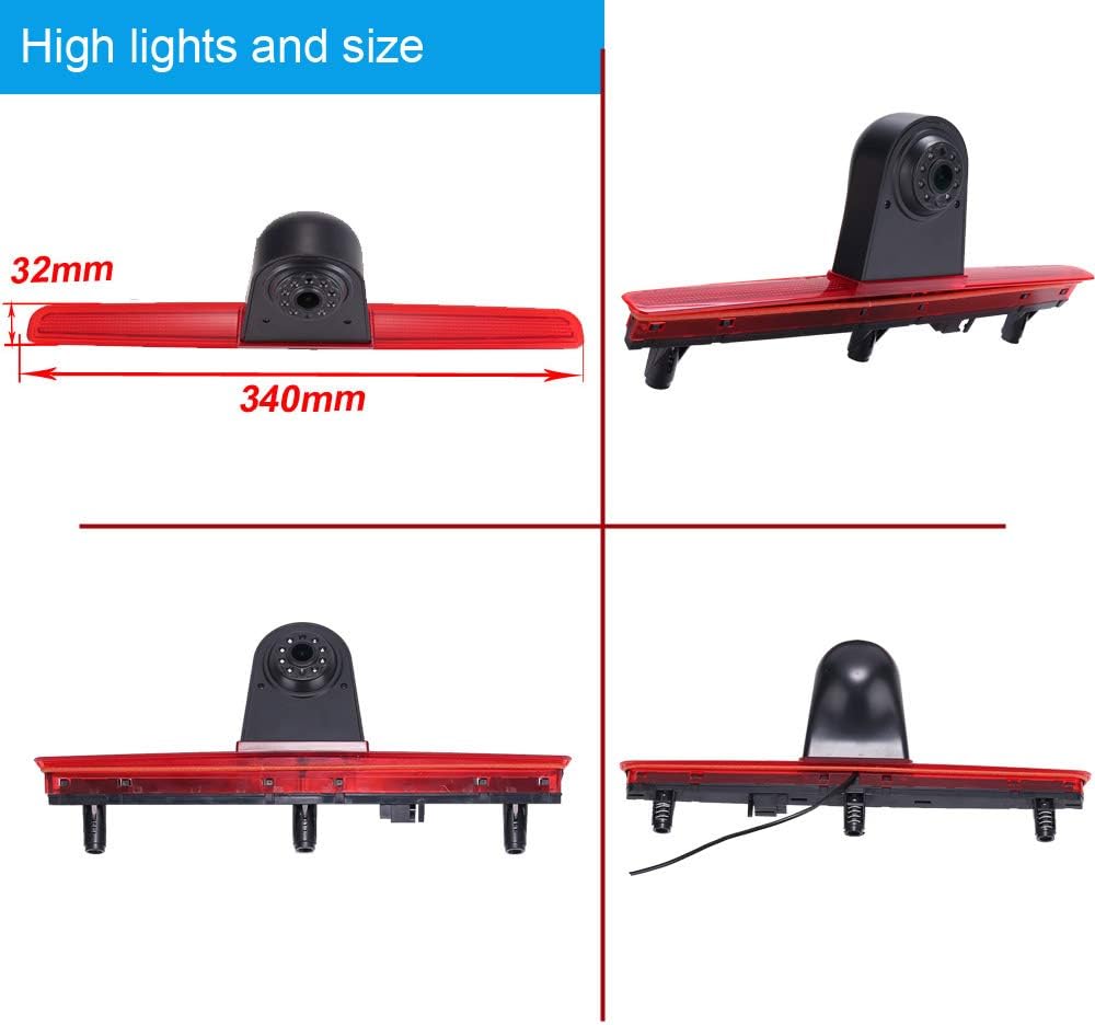 Telecamera Retromarcia per VW T5 (con cover nera) - immagine 4