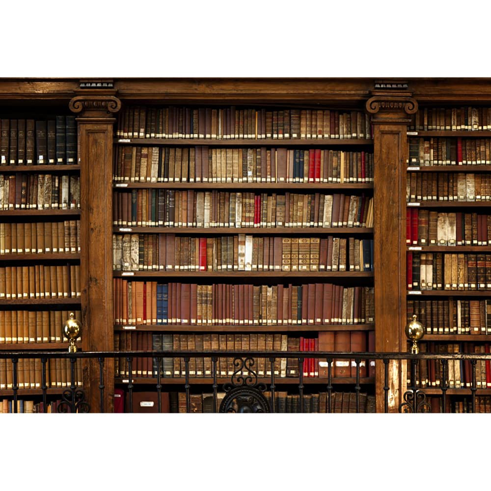 Aoihrraan Sfondo Fotografico Libreria Vintage 3x2,5m