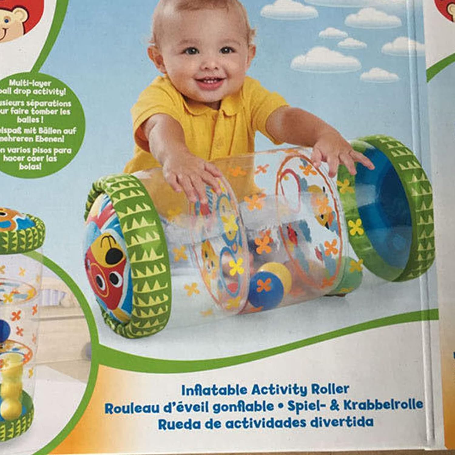 Dilwe Giocattolo Gonfiabile a Rullo per Infanti - immagine 3