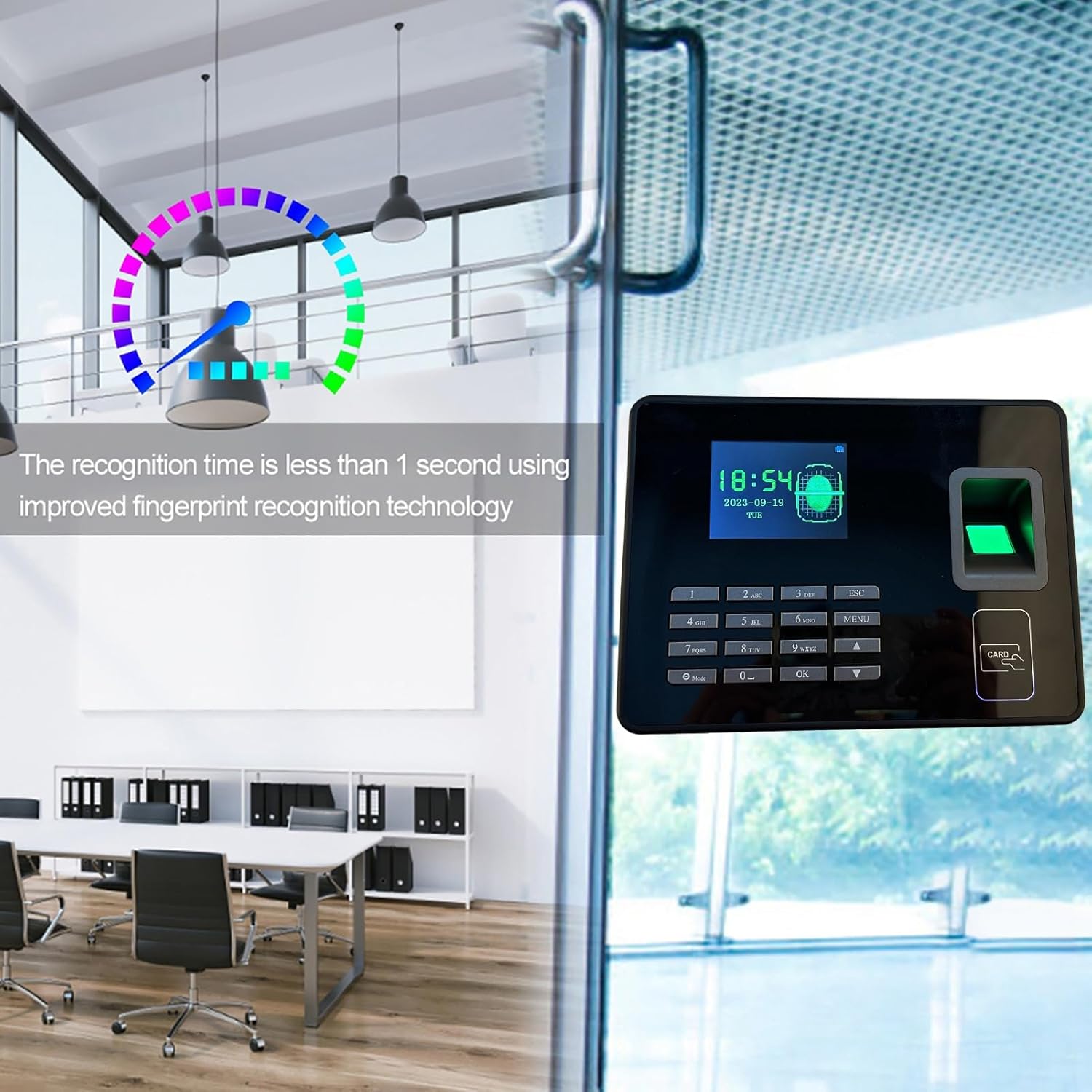 Macchina Presenza Dipendenti con Impronte Digitali - immagine 7