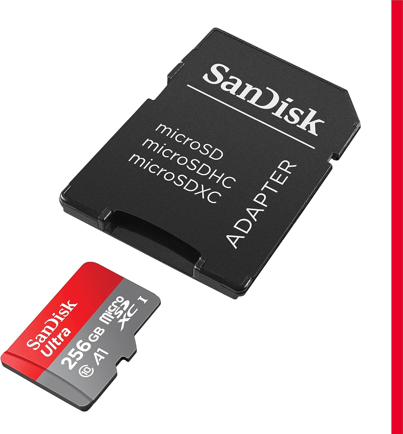 Sandisk Ultra microSDXC UHS-I 256 GB + Adattatore - immagine 2
