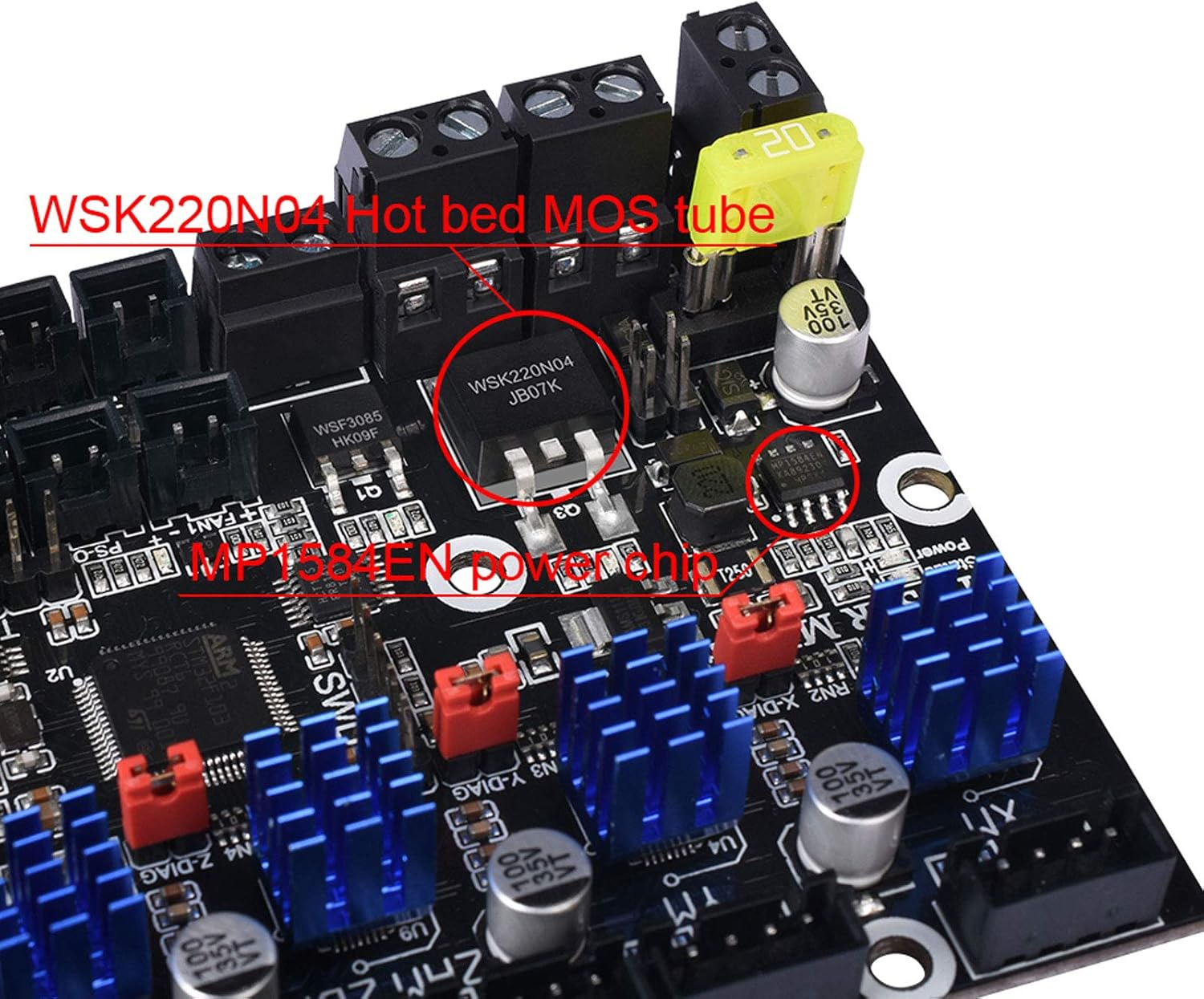 BIGTRETECH SKR Mini E3 V2.0 - Scheda Controllo 32Bit - immagine 6