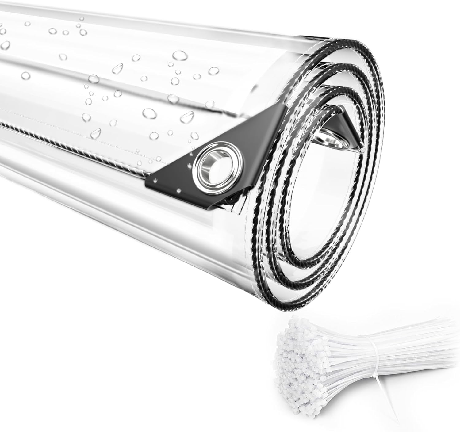 Telone Copertura Impermeabile Trasparente in PVC