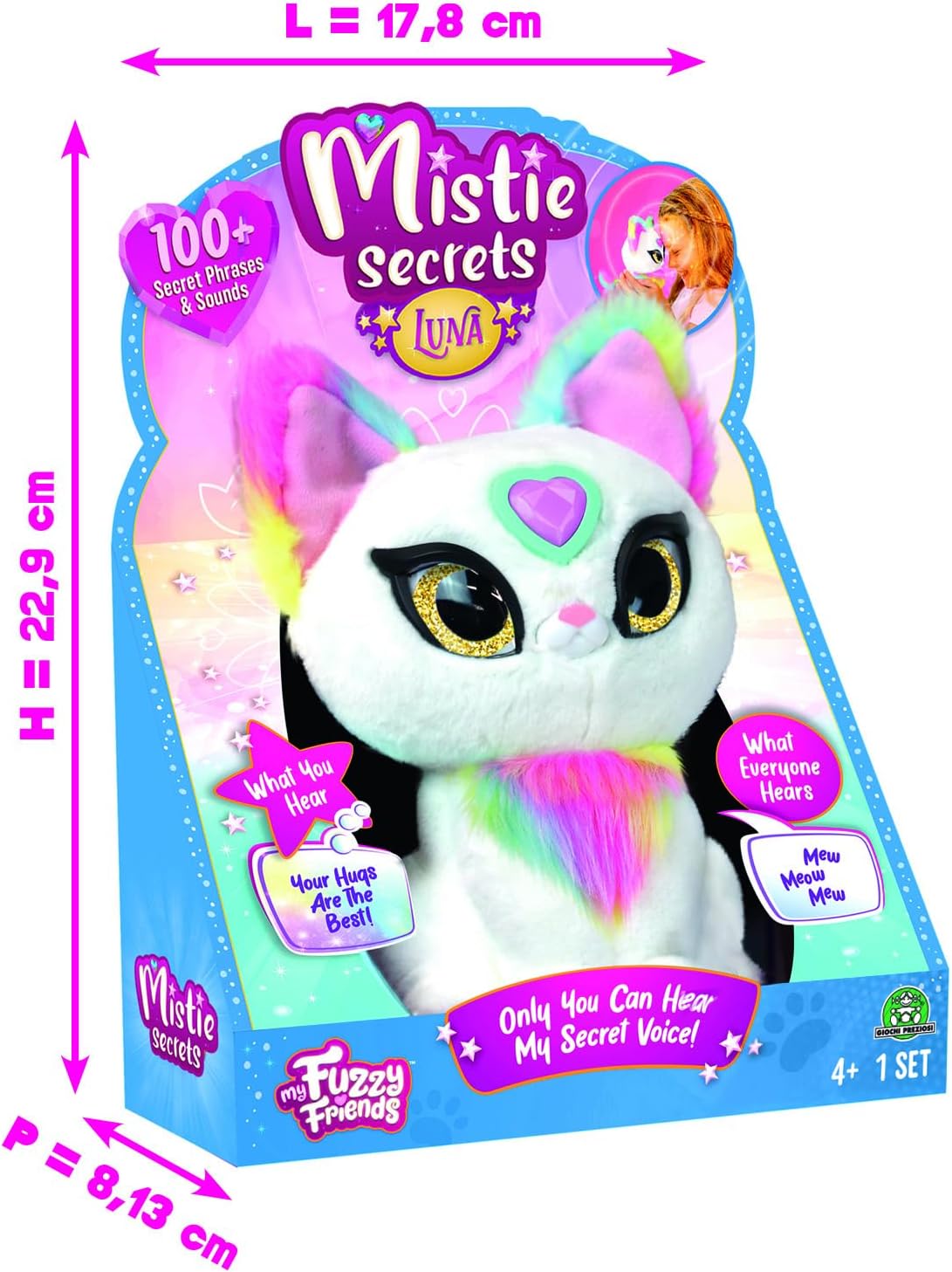 MISTIE SECRETS - Peluche Interattivo Luna 4+ Anni - immagine 4