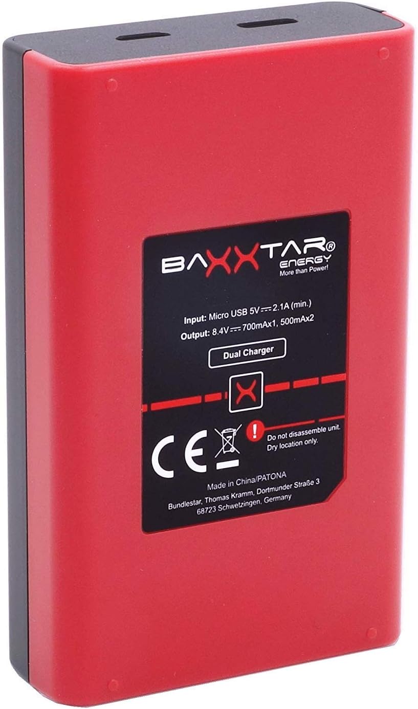 Baxxtar Pro NP-FZ100 - Batteria 2600mAh con Caricatore Mini LCD - immagine 3