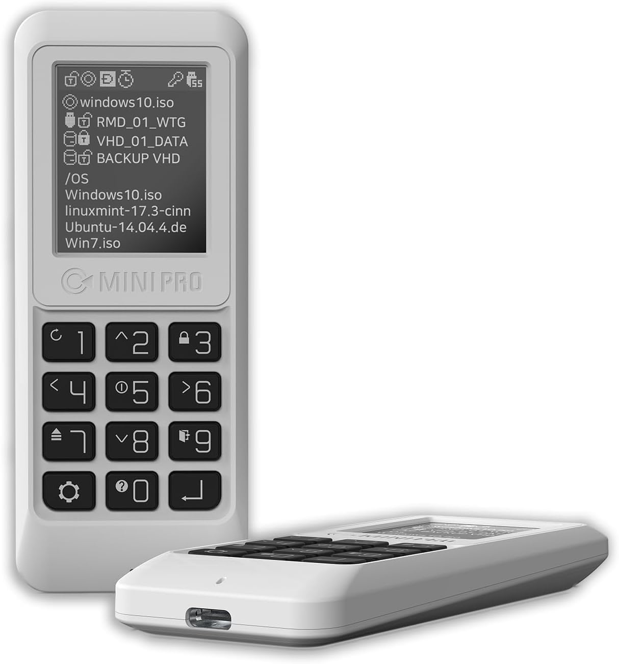 Iodd Mini Pro - SSD Esterno USB-C con Crittografia AES256 1TB