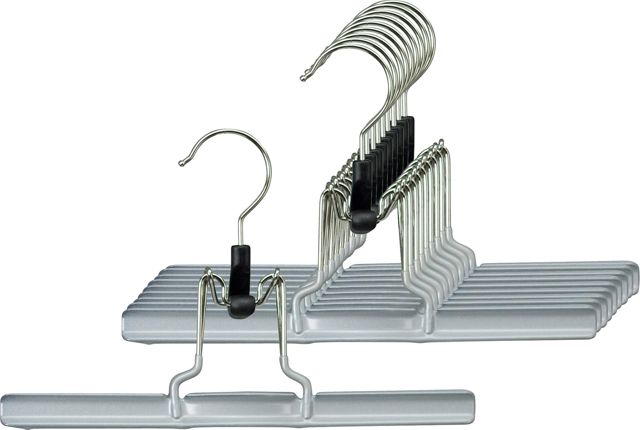 Mawa MAWAmat - Grucce a Pinza 10 Pezzi, 26 cm, Argento