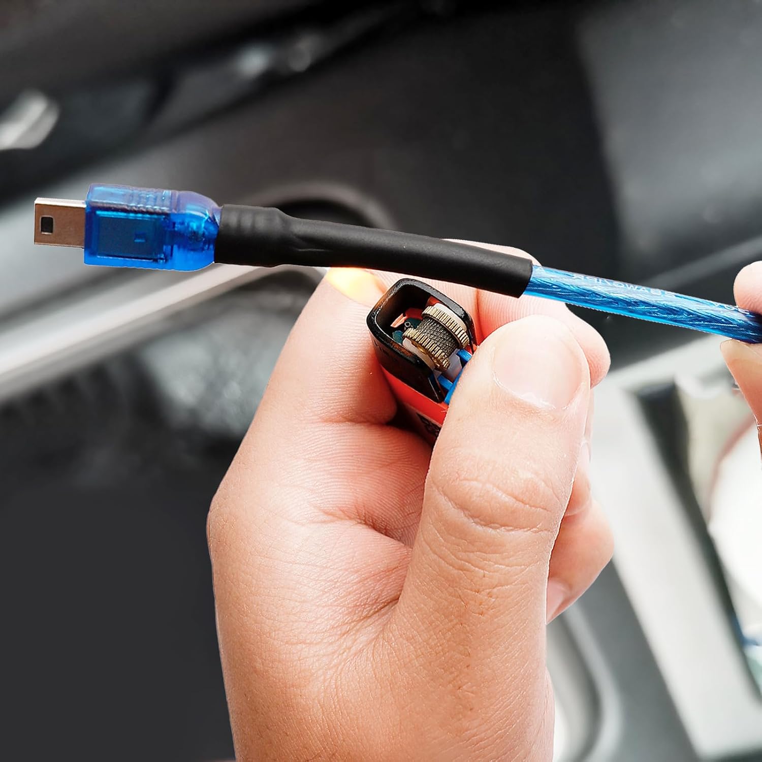 Romon 650 Pezzi Guaina Termorestringente Nera - immagine 4