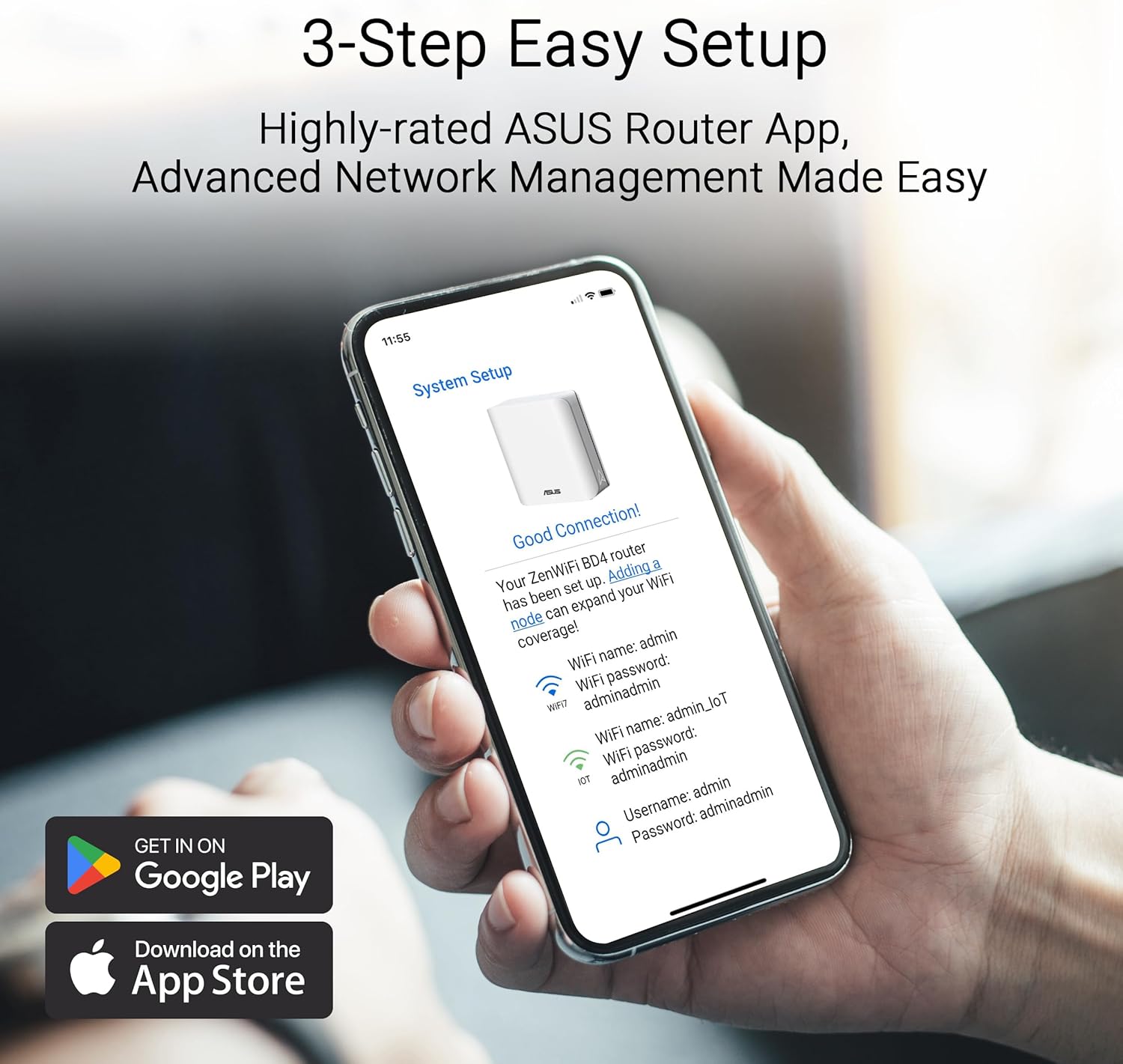 Asus ZenWiFi BD4 2-Pack Mesh WiFi 7 Dual Band, Bianco - immagine 10