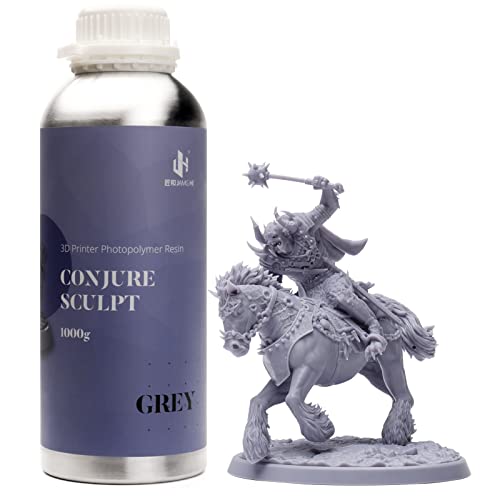 Conjure Resina Fotopolimero UV per Stampante 3D, Grigio 1000g