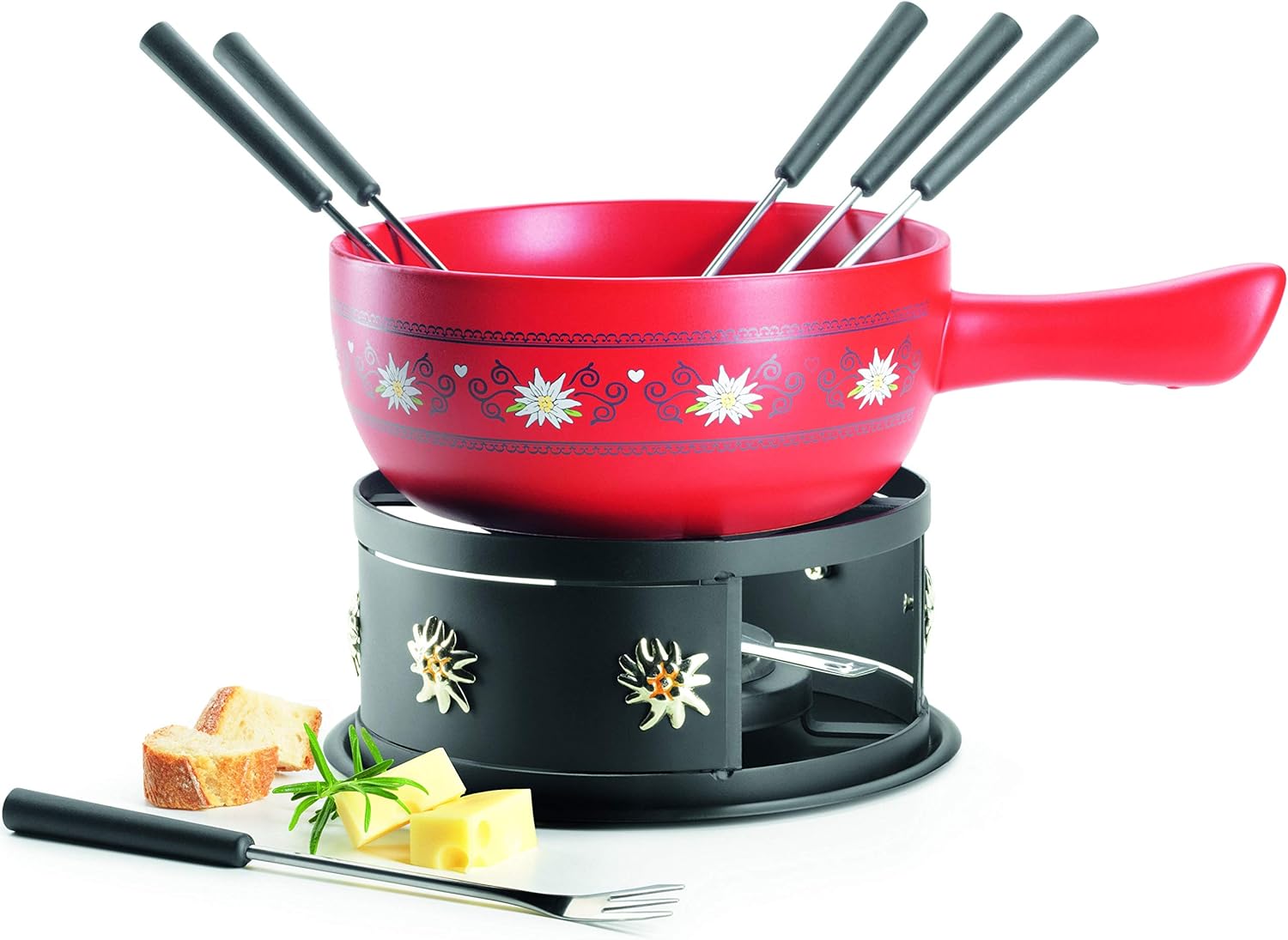 MÄSER Set Fonduta Svizzera 11 Pezzi per 6 Persone