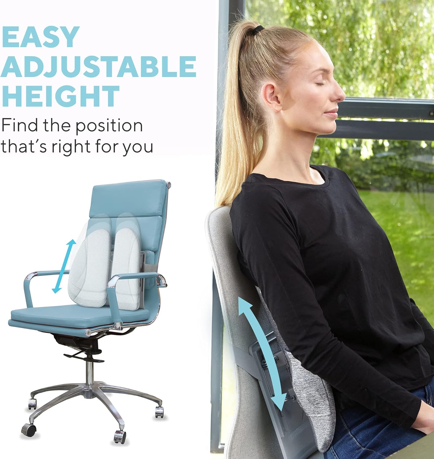 HoMedics Cuscino Supporto Schiena con Calore - immagine 5