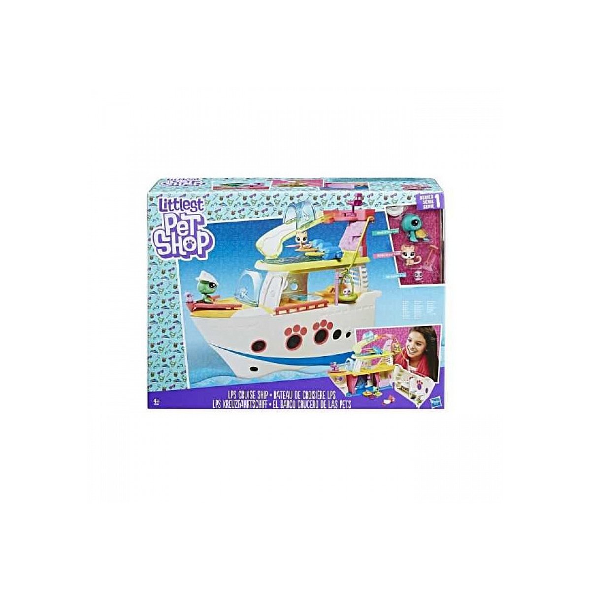 Little Pet Shop C1159EU40 - Set da gioco LPS Cruise Ship