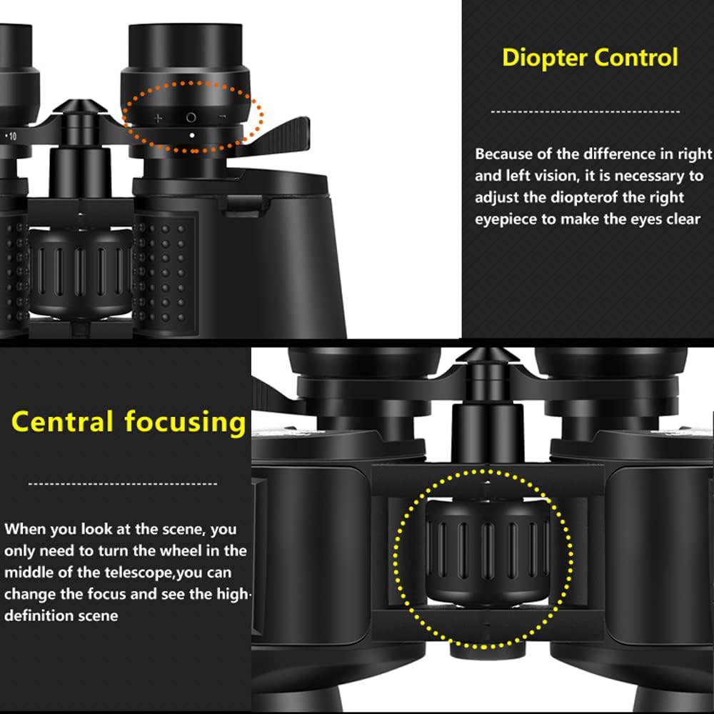 Borwolf Binocolo Professionale HD 10-30X - immagine 5