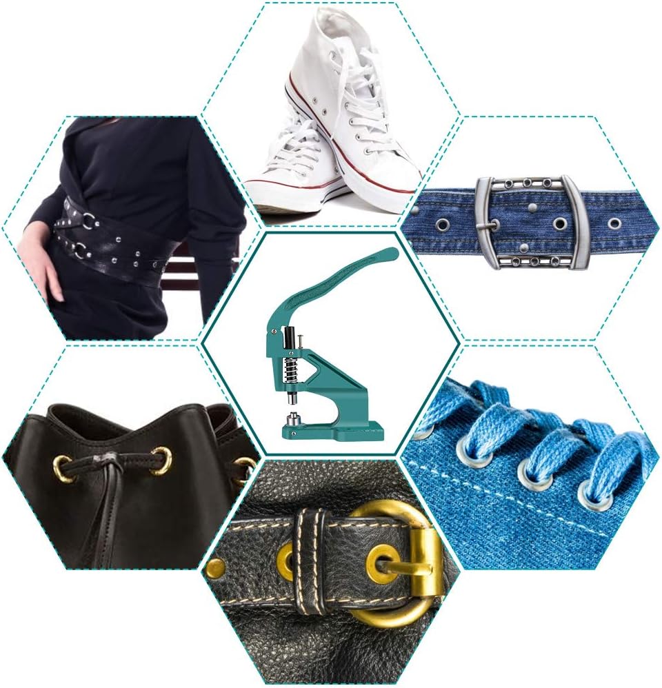 Macchina per Occhielli Professionale con 3 Filiere - immagine 2