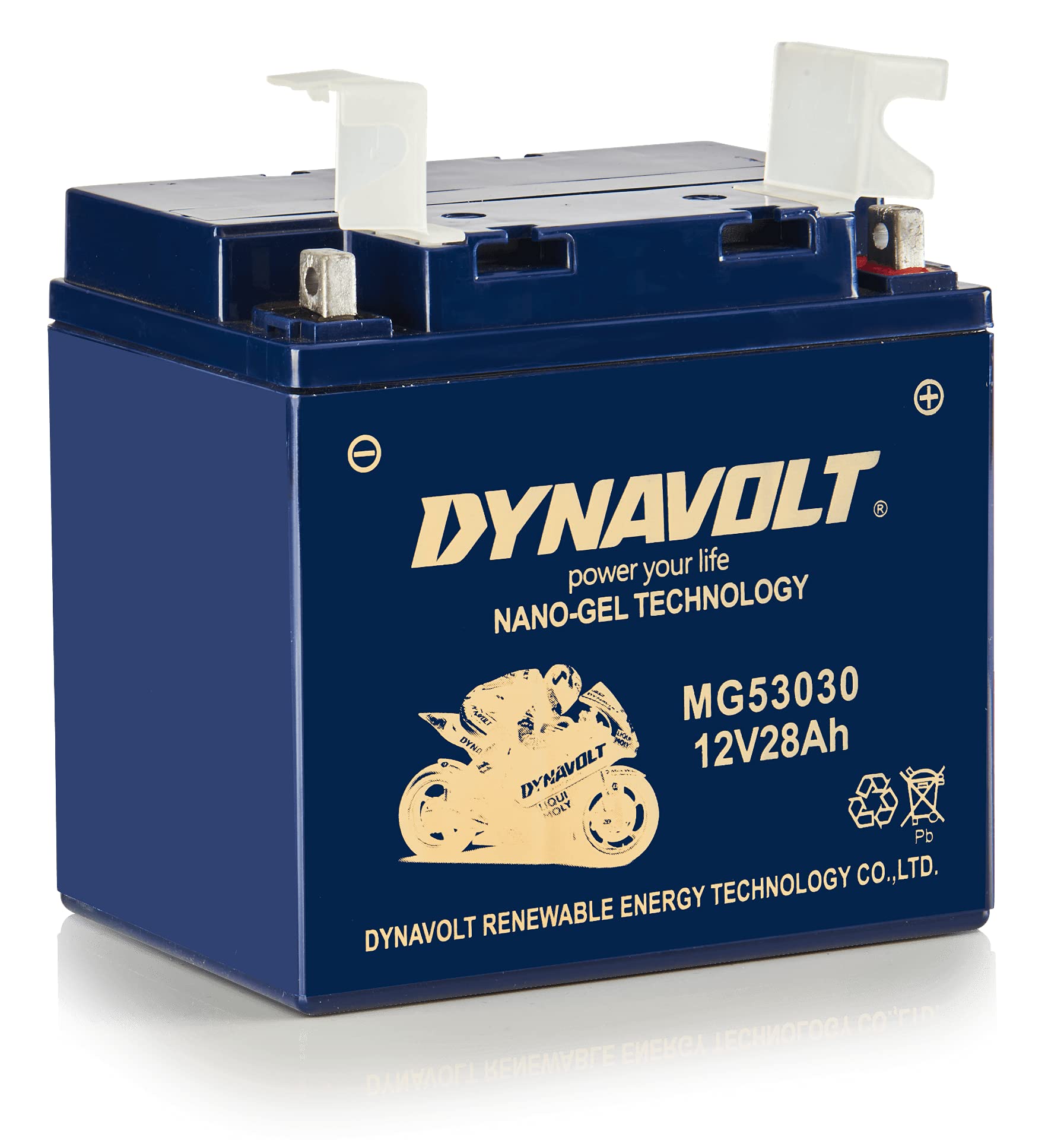 Dynavolt NANO-GEL MG53030 Batteria Moto 12V 28Ah