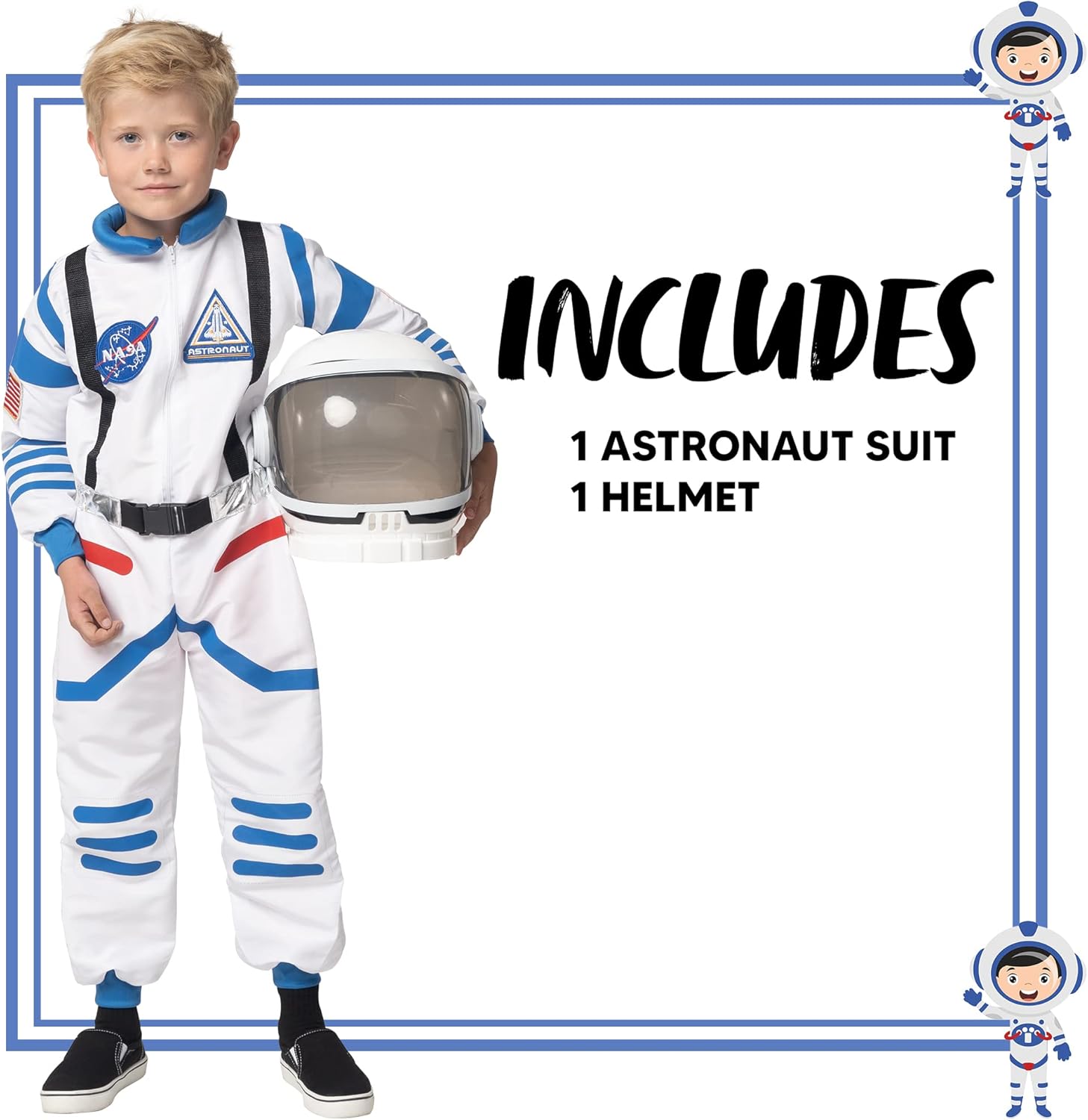 Spooktacular Creations Costume Astronauta Bianco Bambino - immagine 5