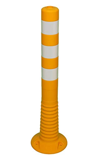 Posti flessibili – Elasto- (30-100 cm, diversi colori), 750mm, Giallo/bianco., 1