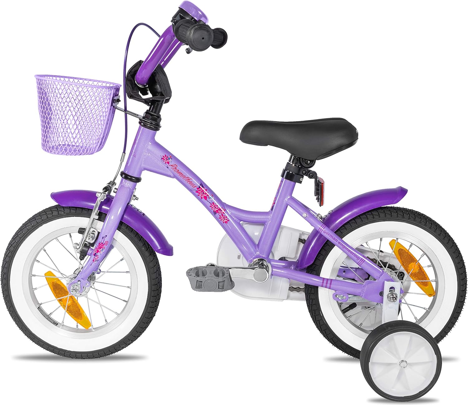 Prometheus Bicycles Bici Bambina 12 Pollici, Viola - immagine 2