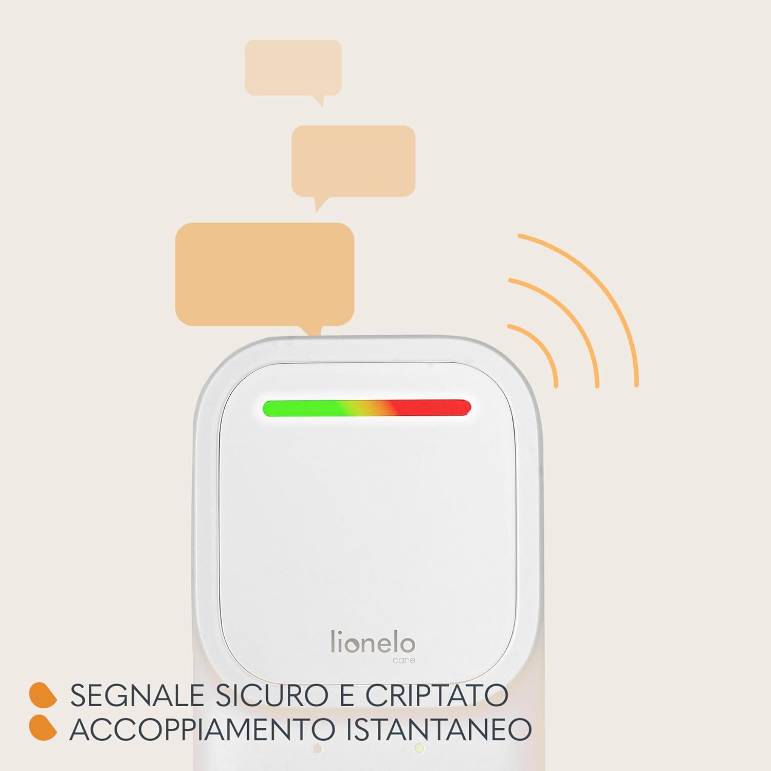 Lionelo Babyline 2.2 - Babymonitor Audio con Luce Notturna - immagine 6